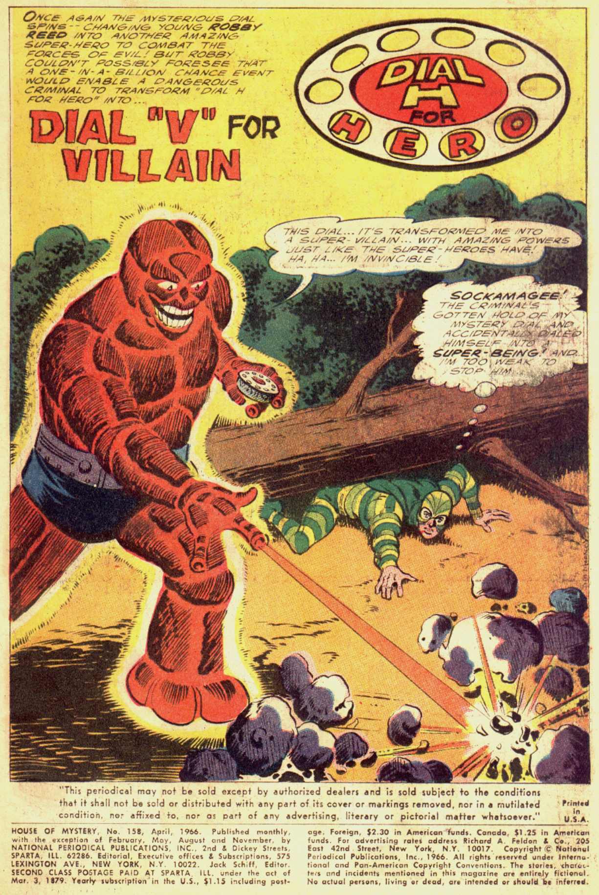 Read online House of Mystery (1951) comic -  Issue #158 - 3