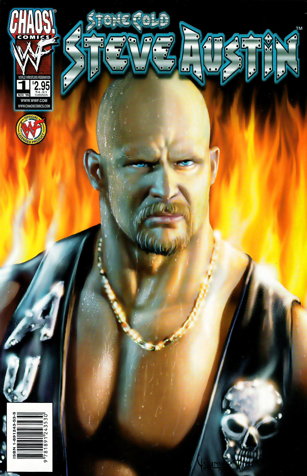 Read online Stone Cold Steve Austin comic -  Issue #1 - 1