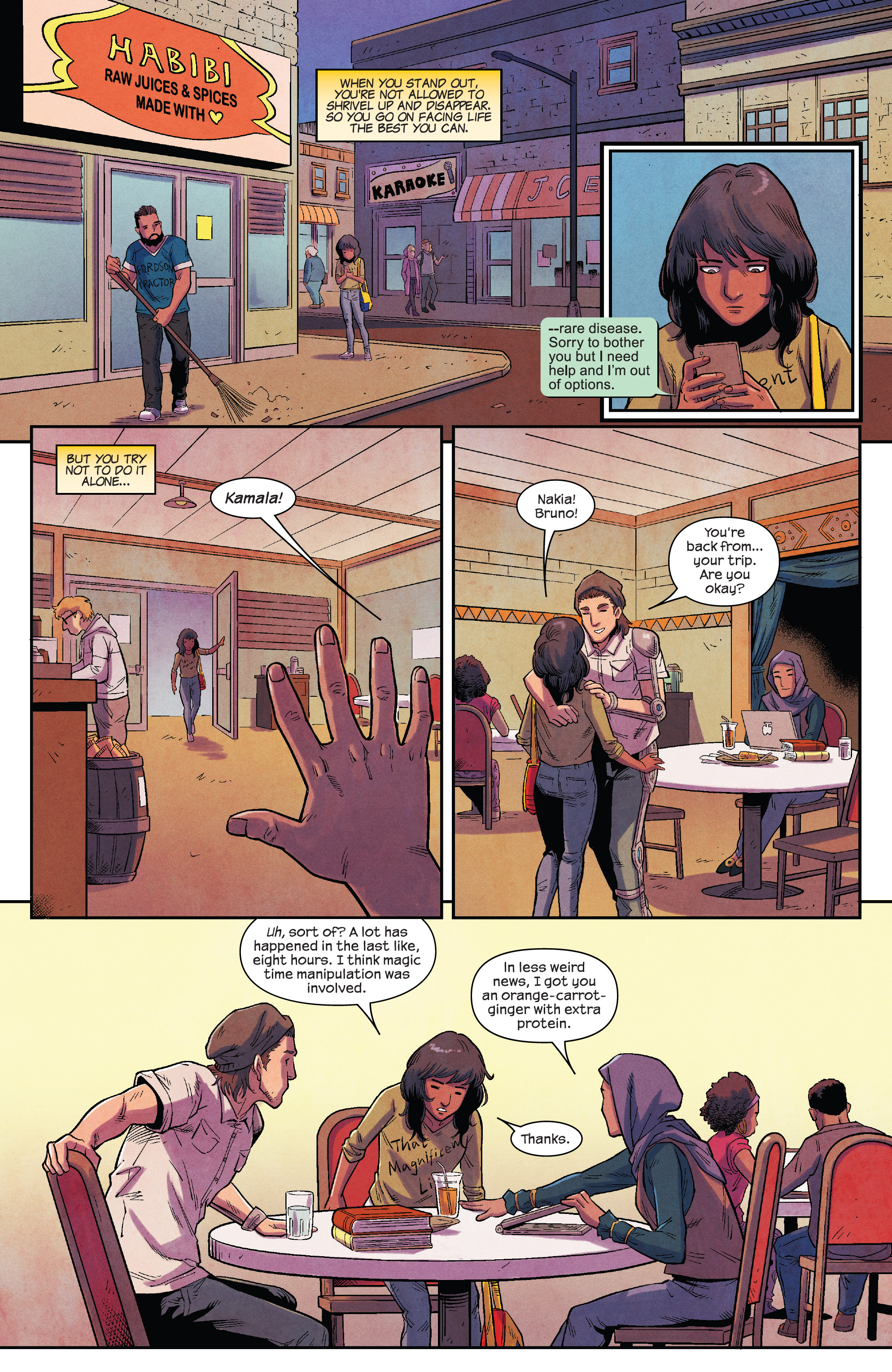 Read online Magnificent Ms. Marvel comic -  Issue #6 - 8