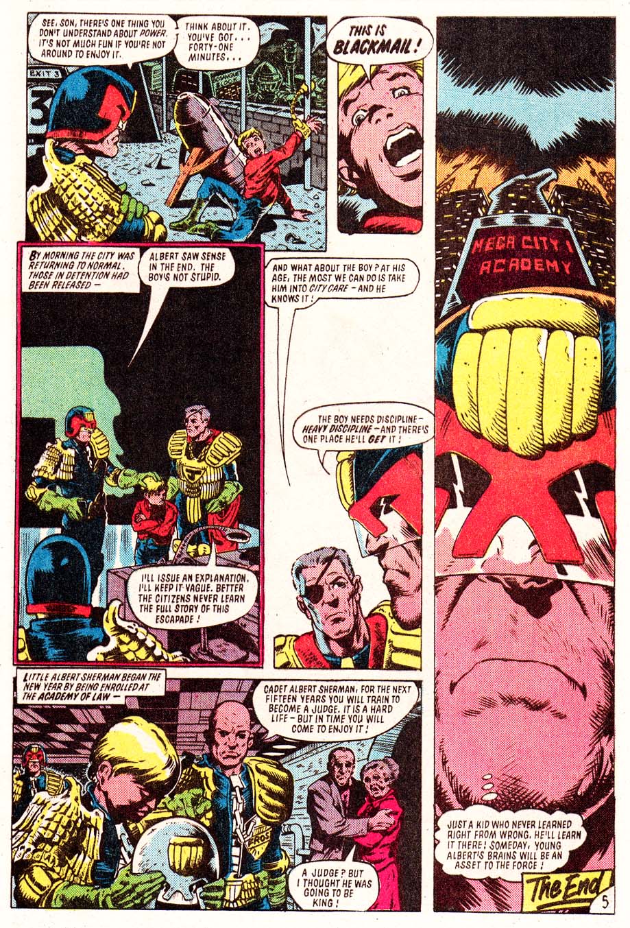 Read online Judge Dredd (1983) comic -  Issue #29 - 33