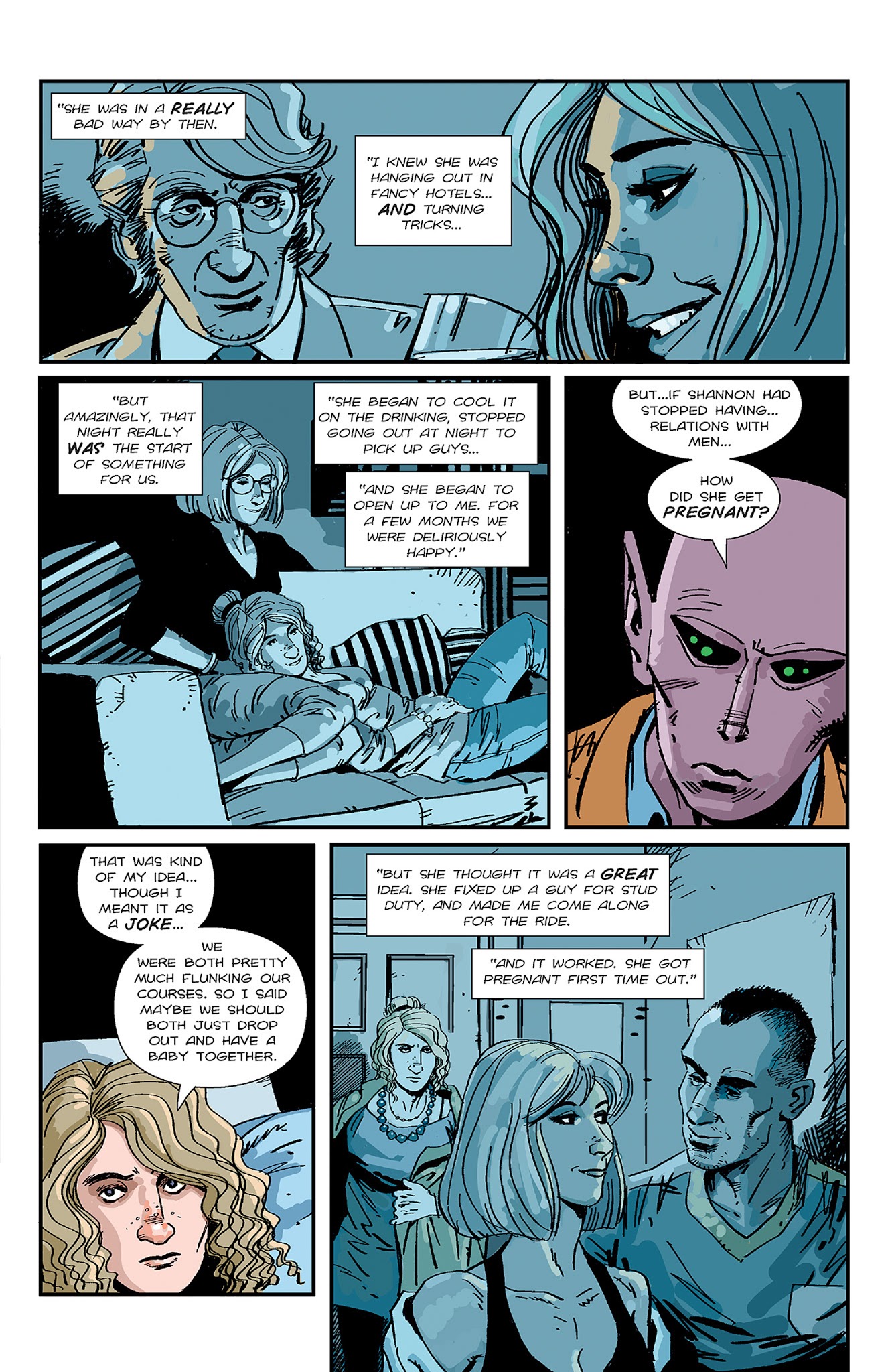 Read online Resident Alien: The Suicide Blonde comic -  Issue #3 - 7