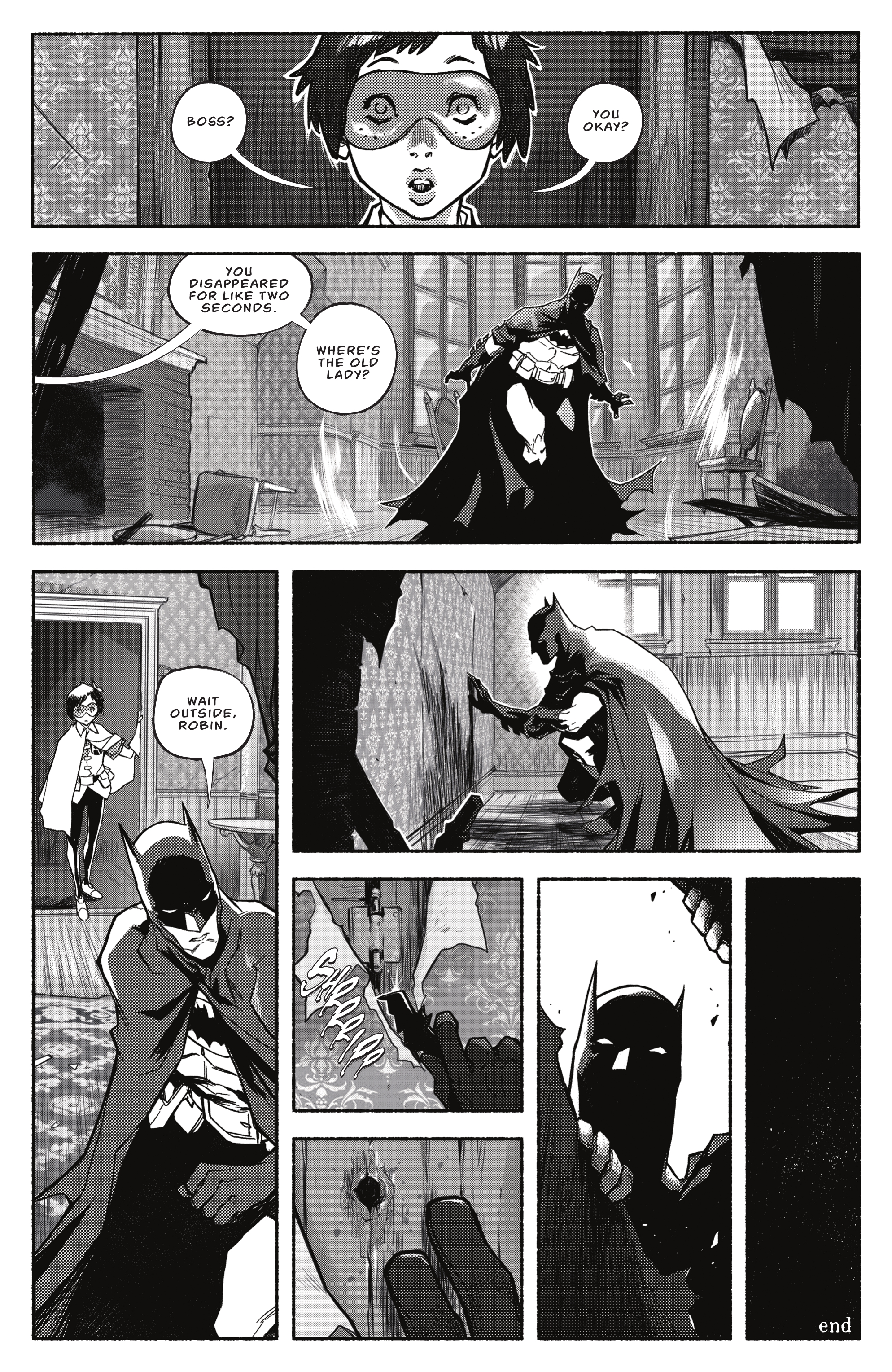 Read online Batman Black & White comic -  Issue #4 - 22
