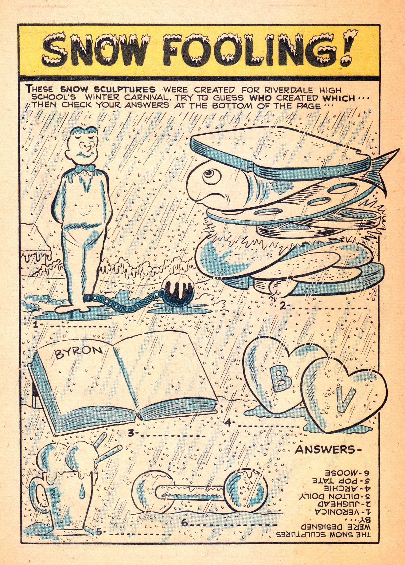 Read online Archie's Joke Book Magazine comic -  Issue #39 - 16