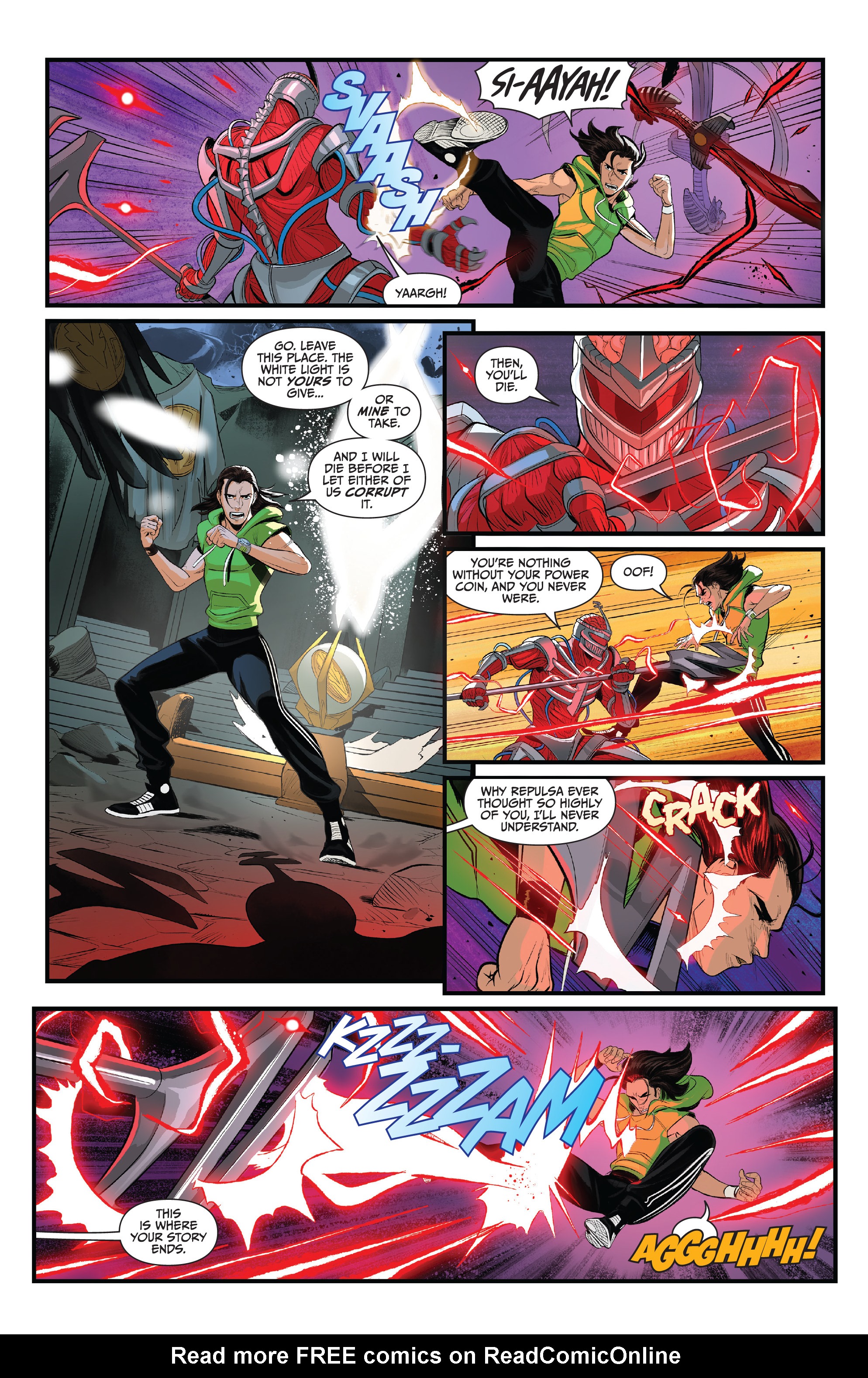 Read online Saban's Go Go Power Rangers comic -  Issue #27 - 4