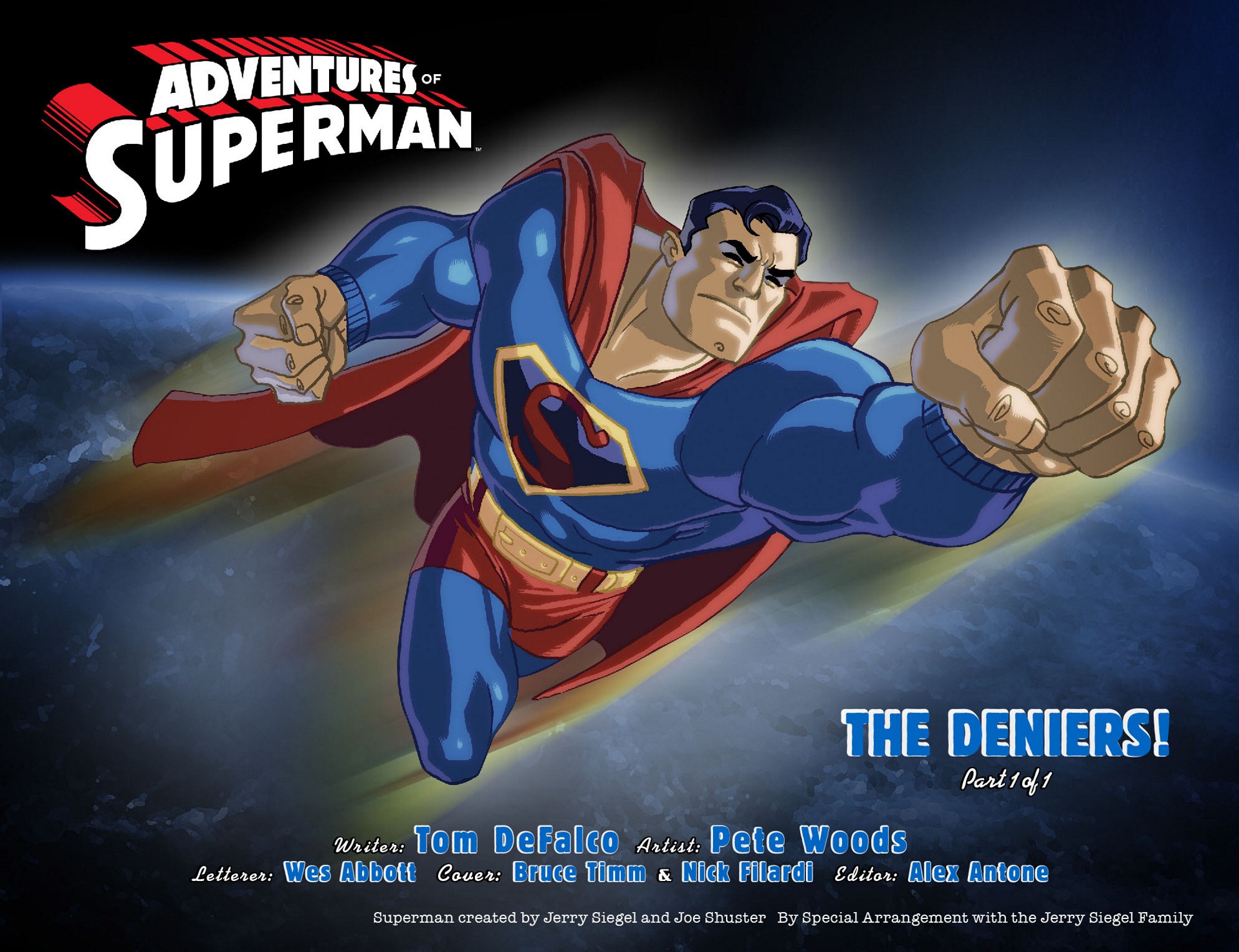 Read online Adventures of Superman [I] comic -  Issue #11 - 2