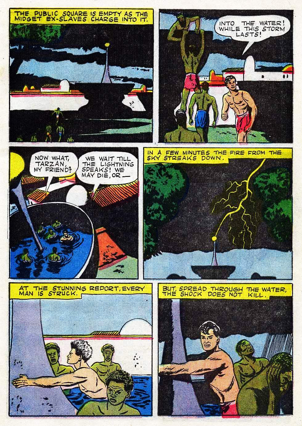 Read online Tarzan (1948) comic -  Issue #10 - 25