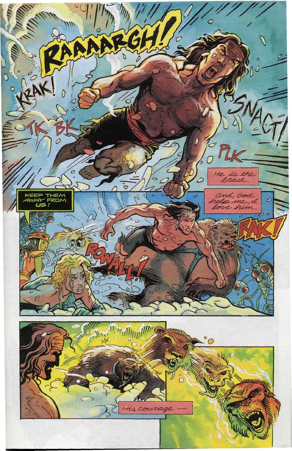 Read online Tarzan the Warrior comic -  Issue #3 - 5
