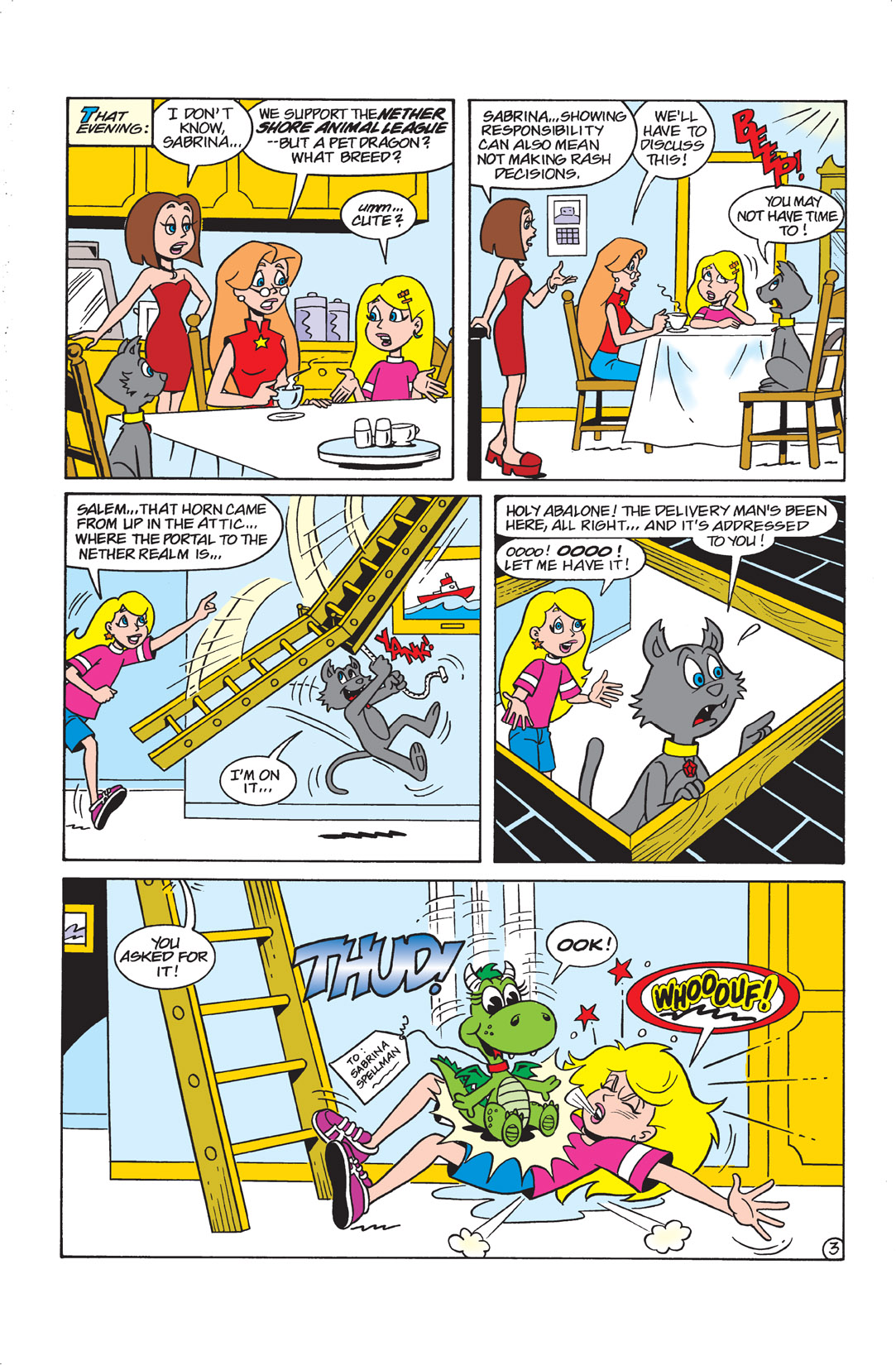 Read online Sabrina the Teenage Witch (2000) comic -  Issue #8 - 4
