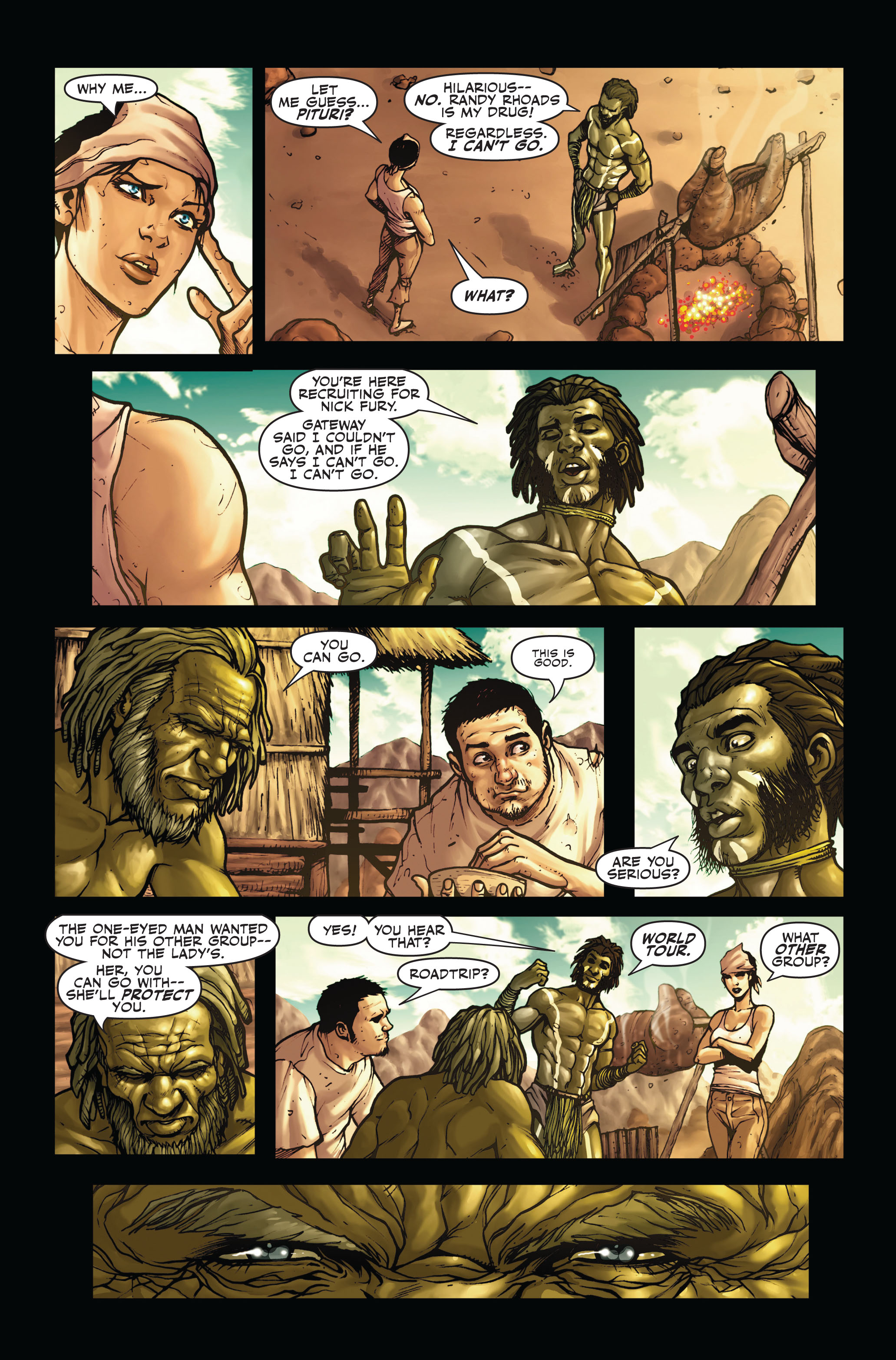 Read online Secret Warriors comic -  Issue #4 - 18