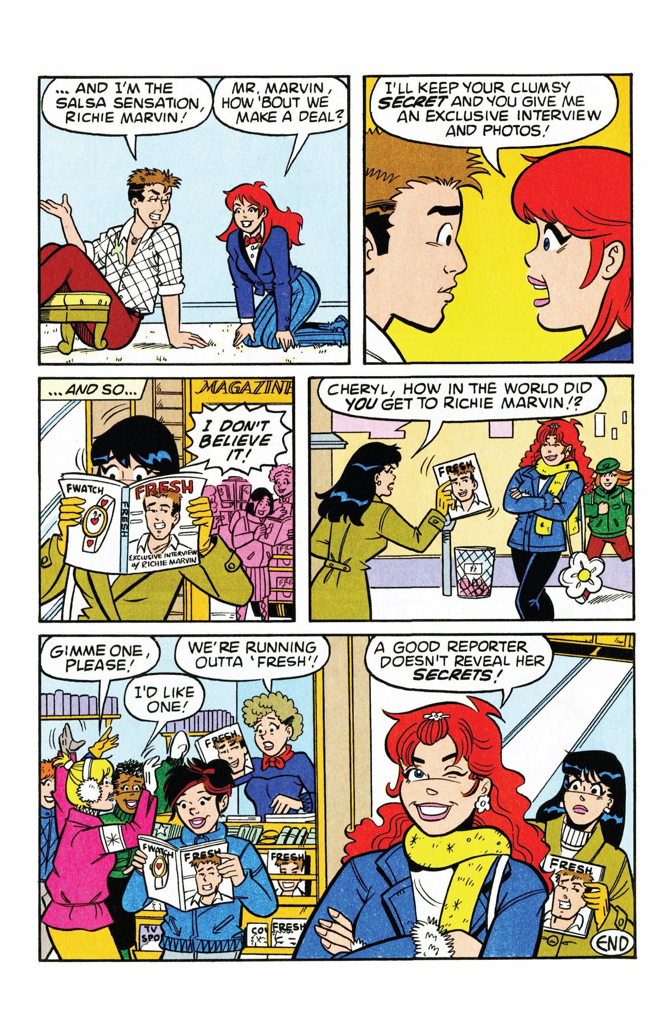 Read online Cheryl Blossom comic -  Issue #29 - 13