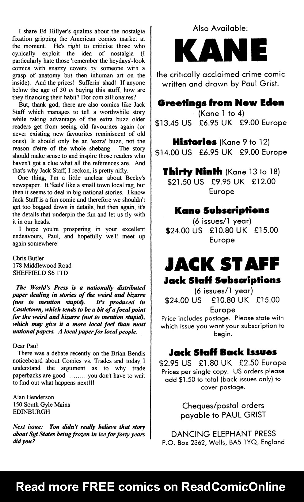 Jack Staff (2000) Issue #3 #3 - English 31