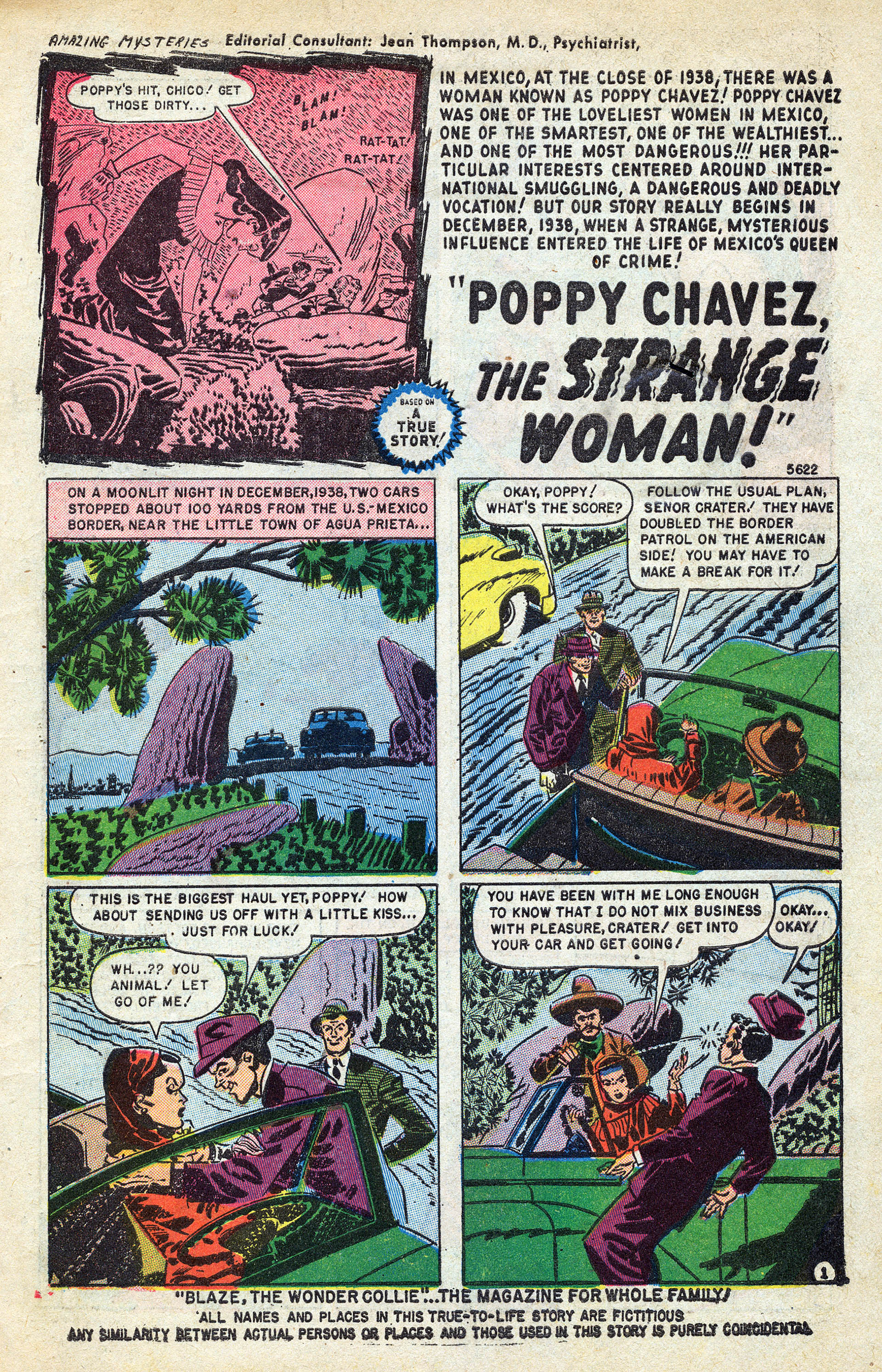 Read online Amazing Mysteries comic -  Issue #34 - 3