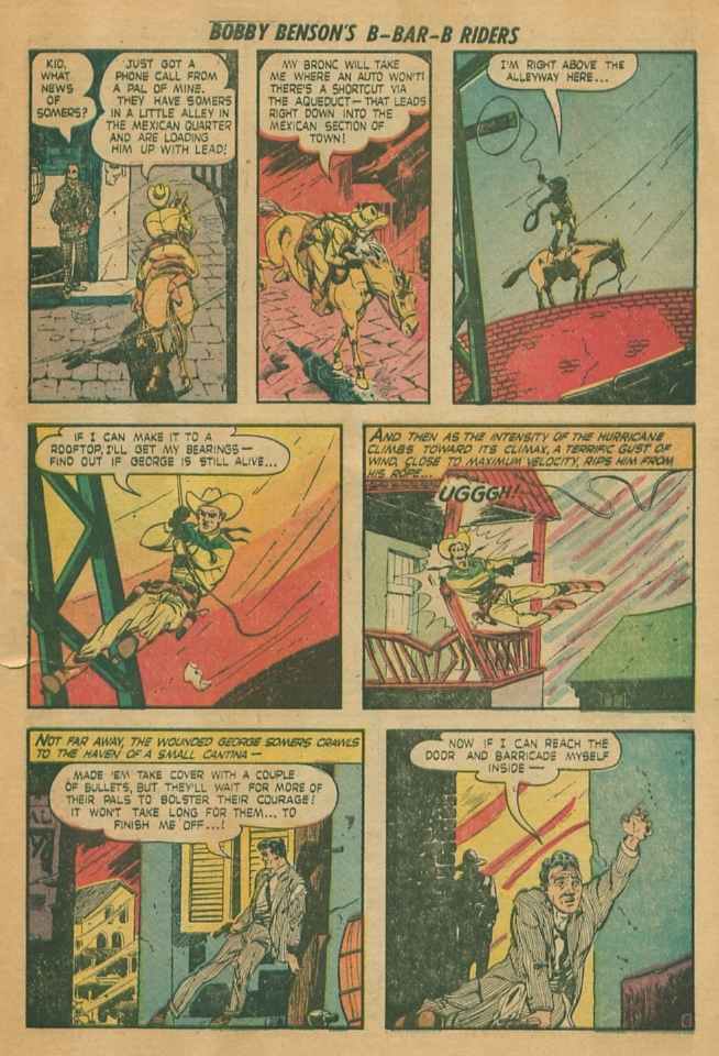 Read online Bobby Benson's B-Bar-B Riders comic -  Issue #11 - 23