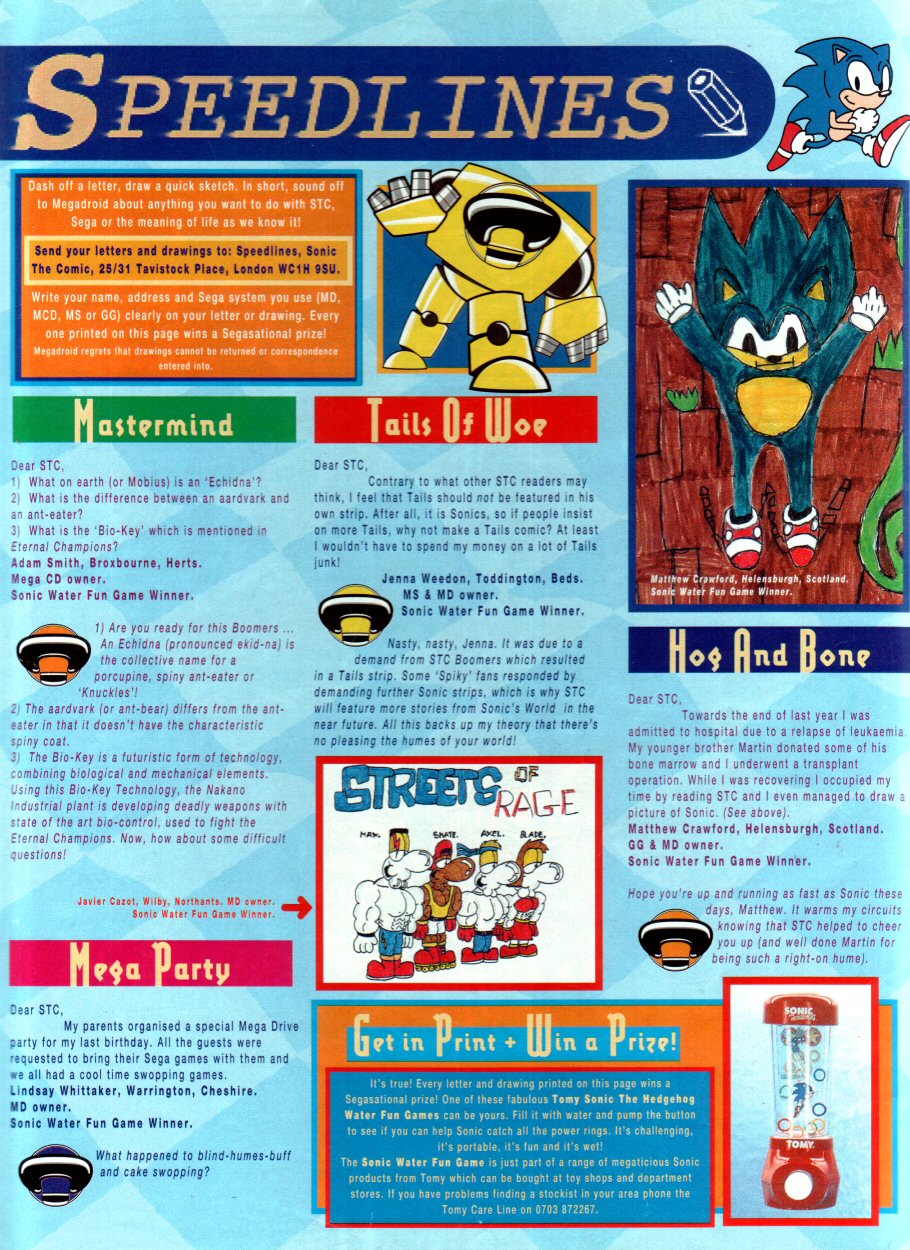 Read online Sonic the Comic comic -  Issue #30 - 31