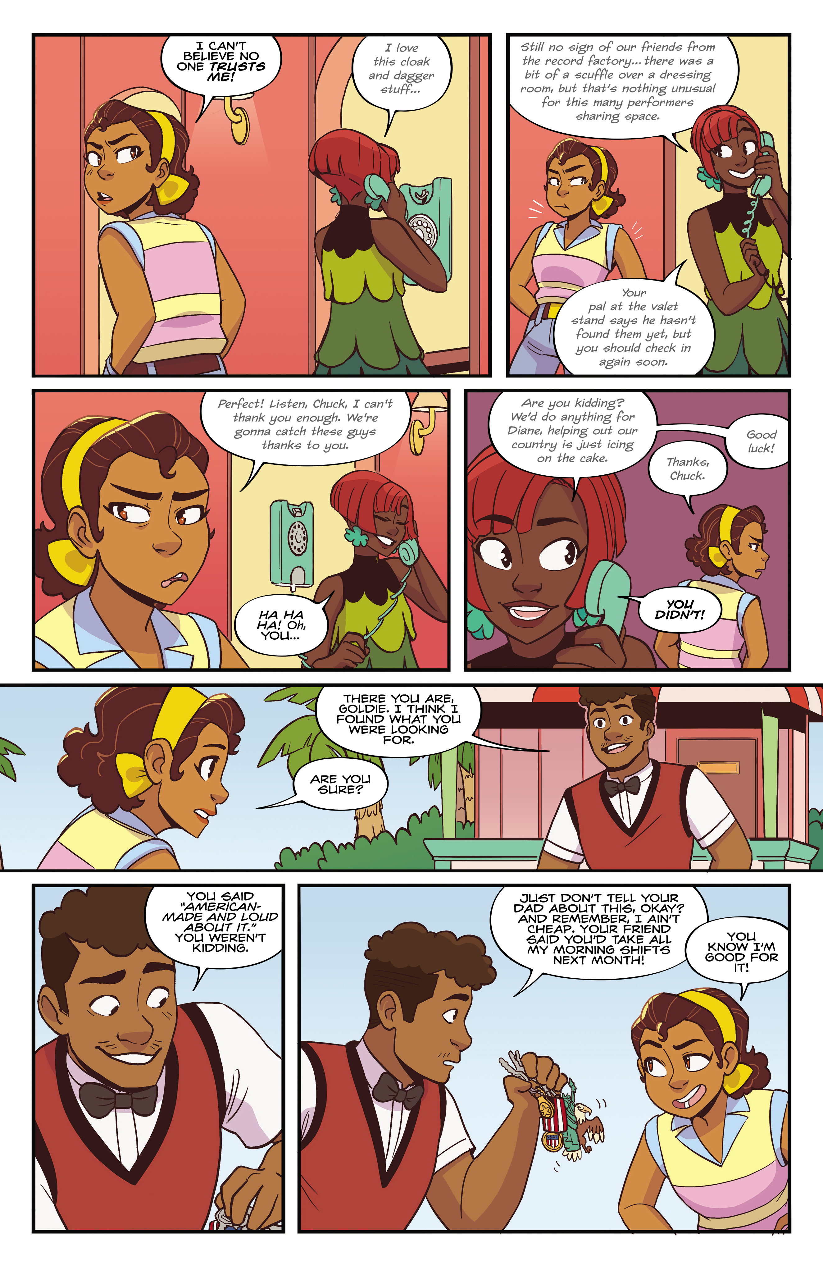 Read online Goldie Vance comic -  Issue # _TPB 4 - 78