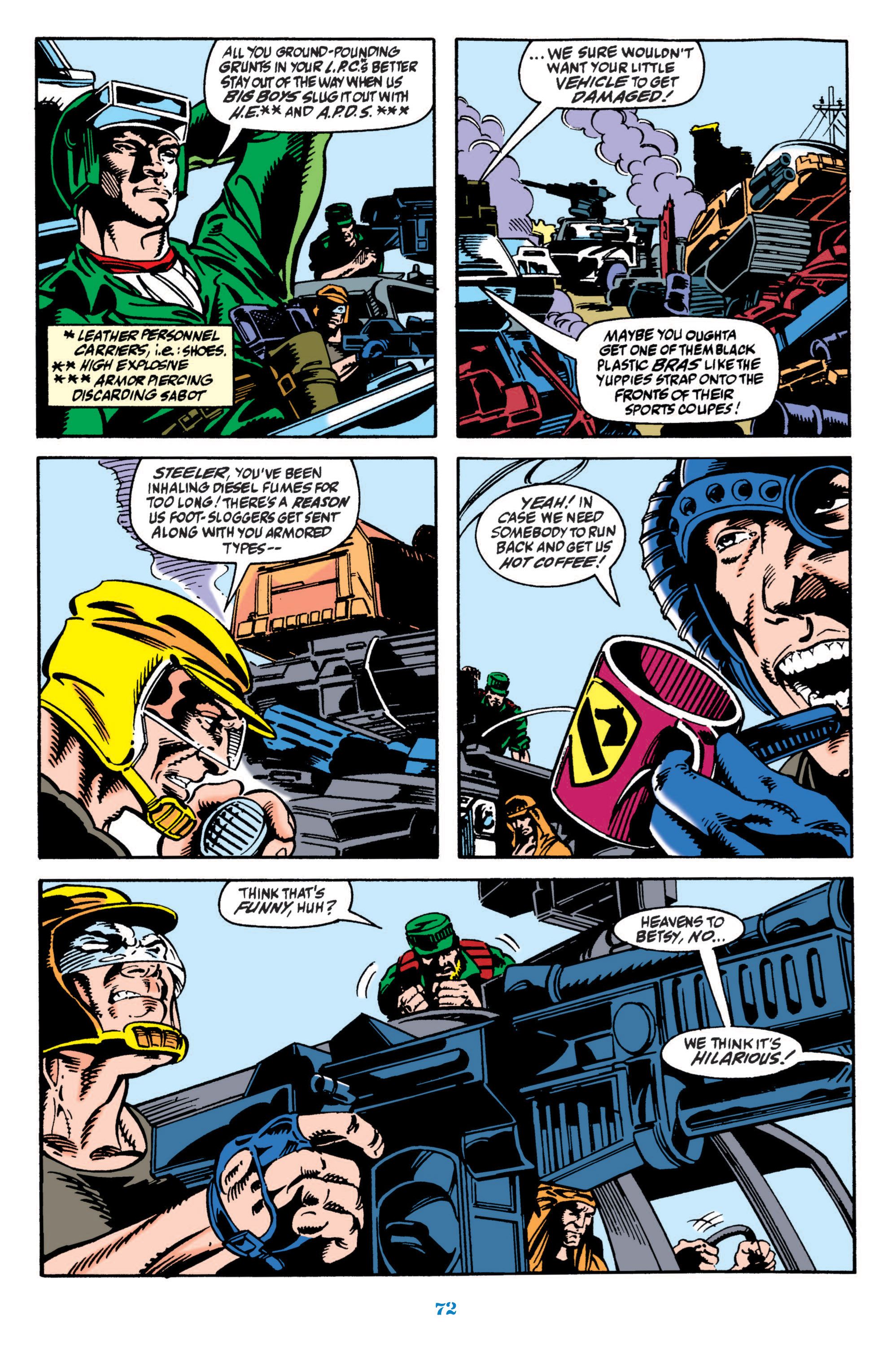Read online Classic G.I. Joe comic -  Issue # TPB 12 (Part 1) - 72