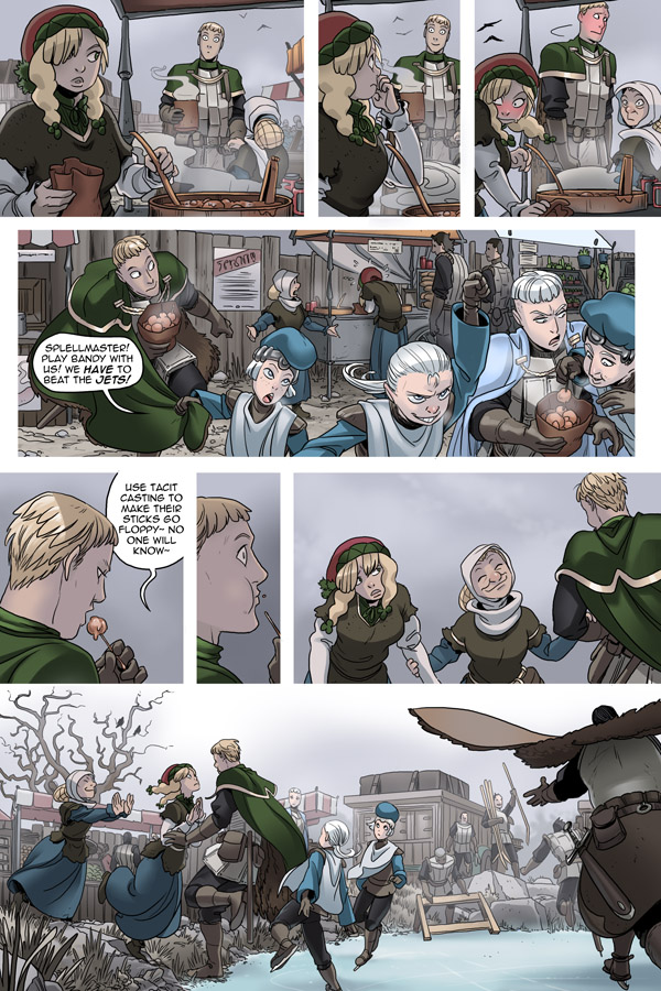 Read online Unsounded comic -  Issue #15 - 33