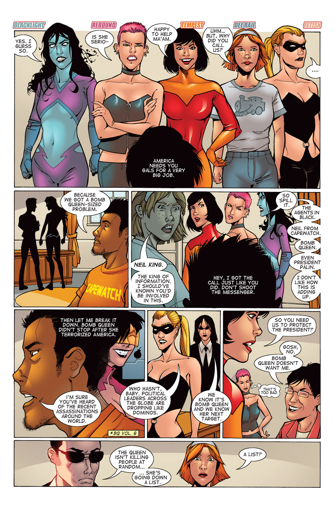 Read online Bomb Queen Presents: All-Girl Special comic -  Issue # Full - 4