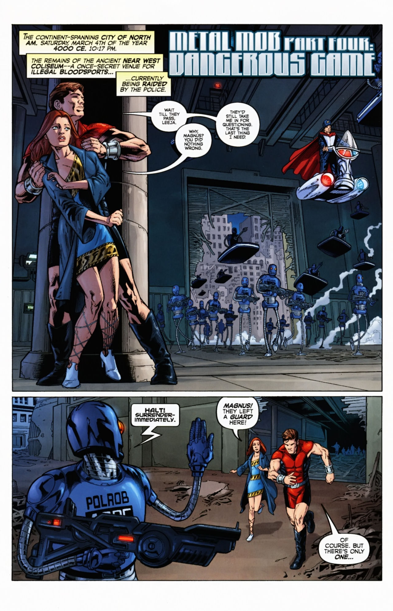 Read online Magnus, Robot Fighter (2010) comic -  Issue #4 - 3