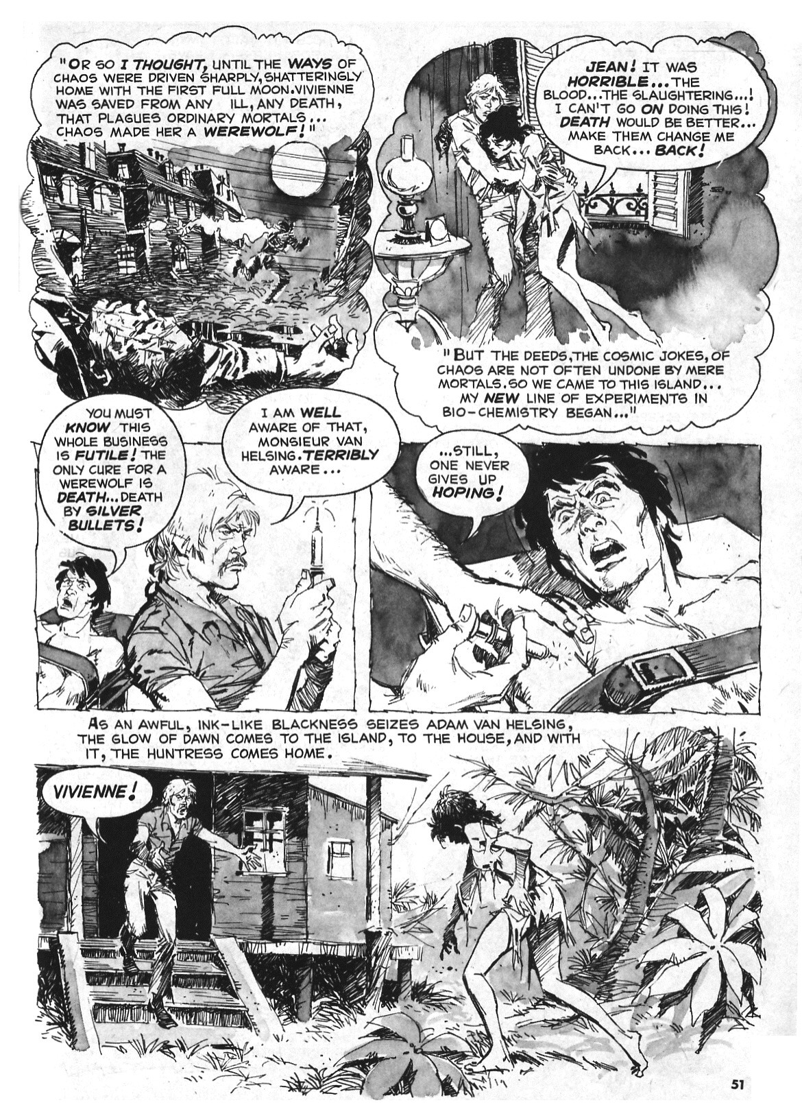 Read online Vampirella (1969) comic -  Issue #46 - 51