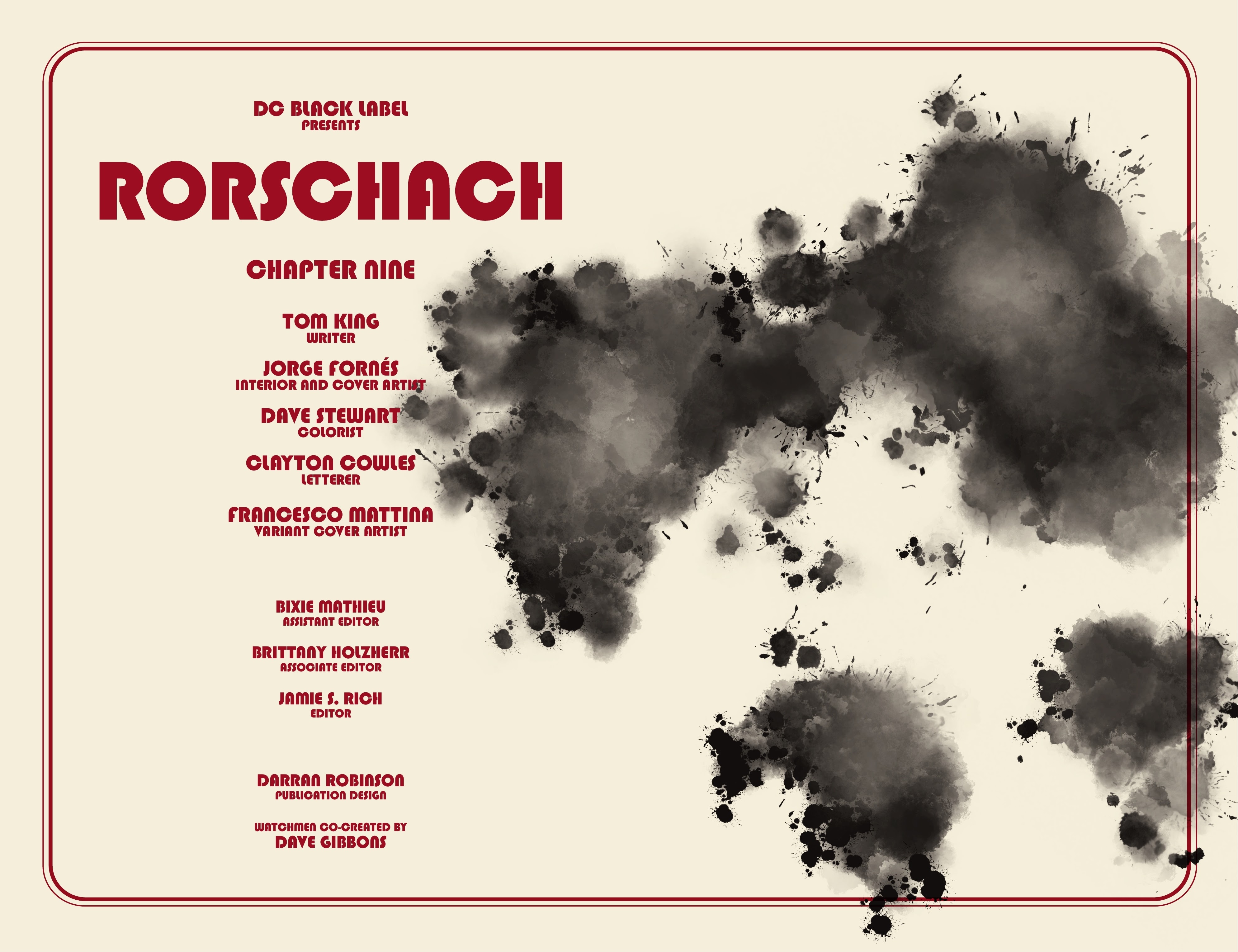 Read online Rorschach comic -  Issue #9 - 3