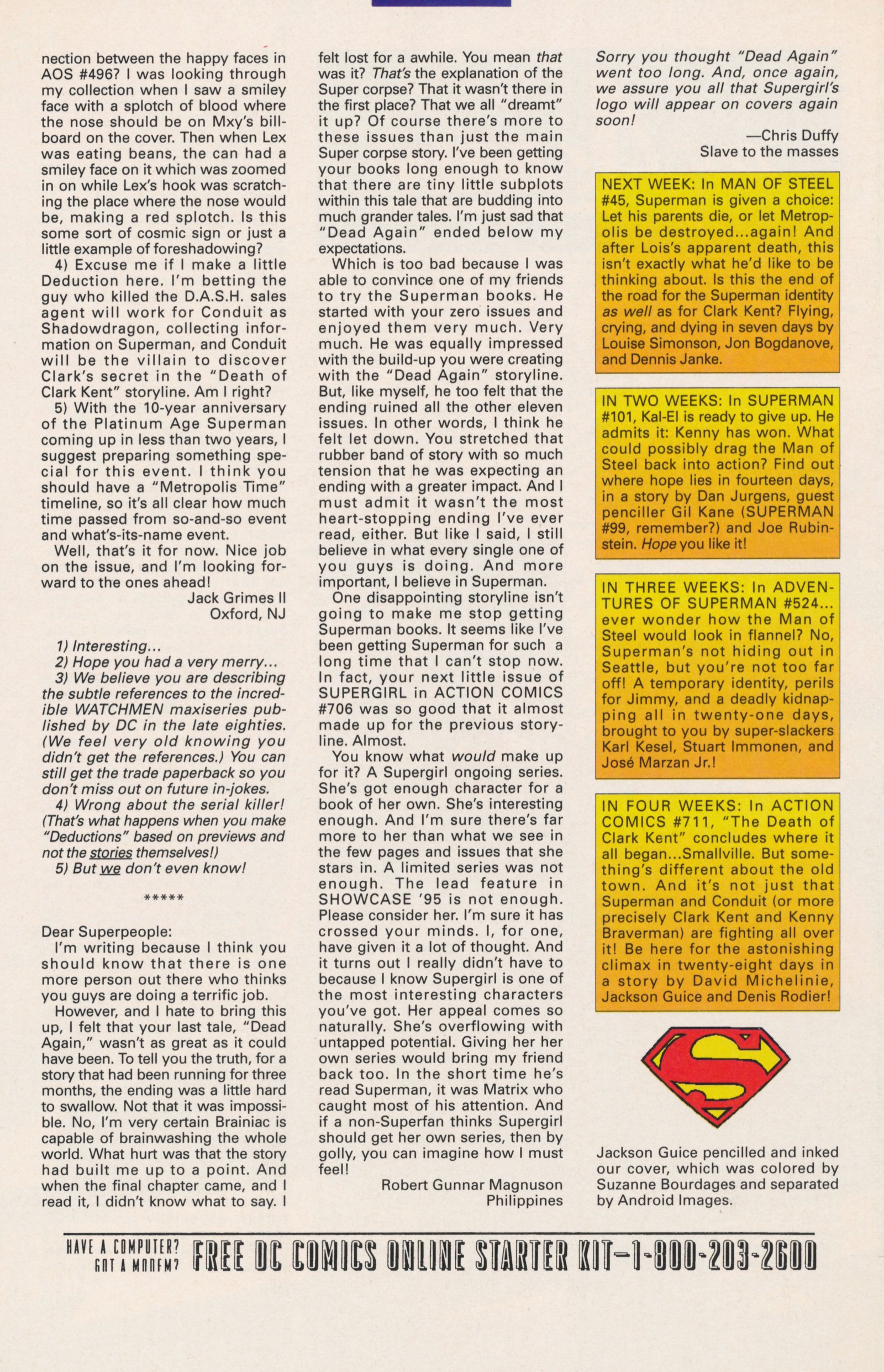 Read online Action Comics (1938) comic -  Issue #710 - 33