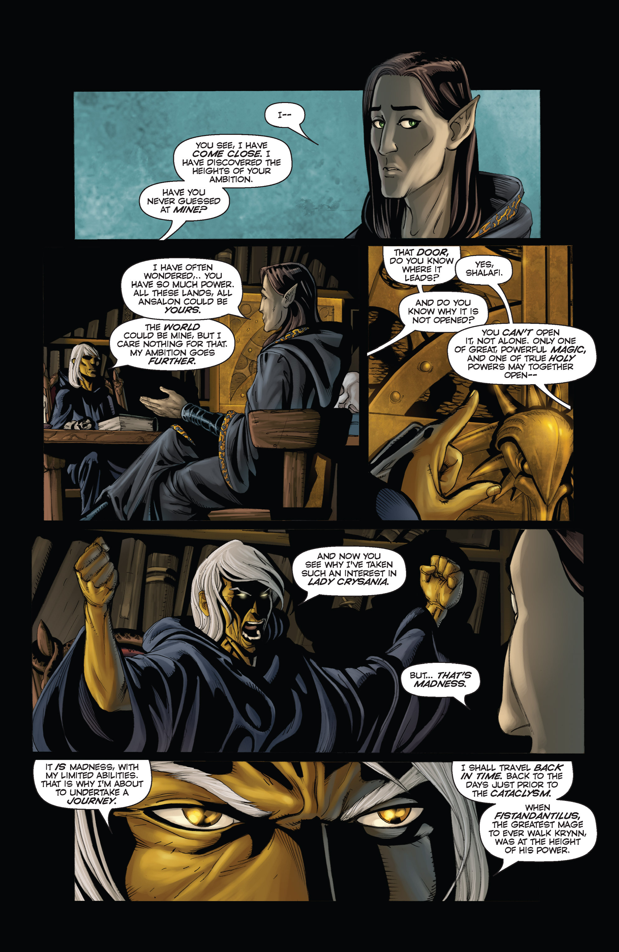 Read online Dragonlance Legends: Time of the Twins comic -  Issue # TPB - 42