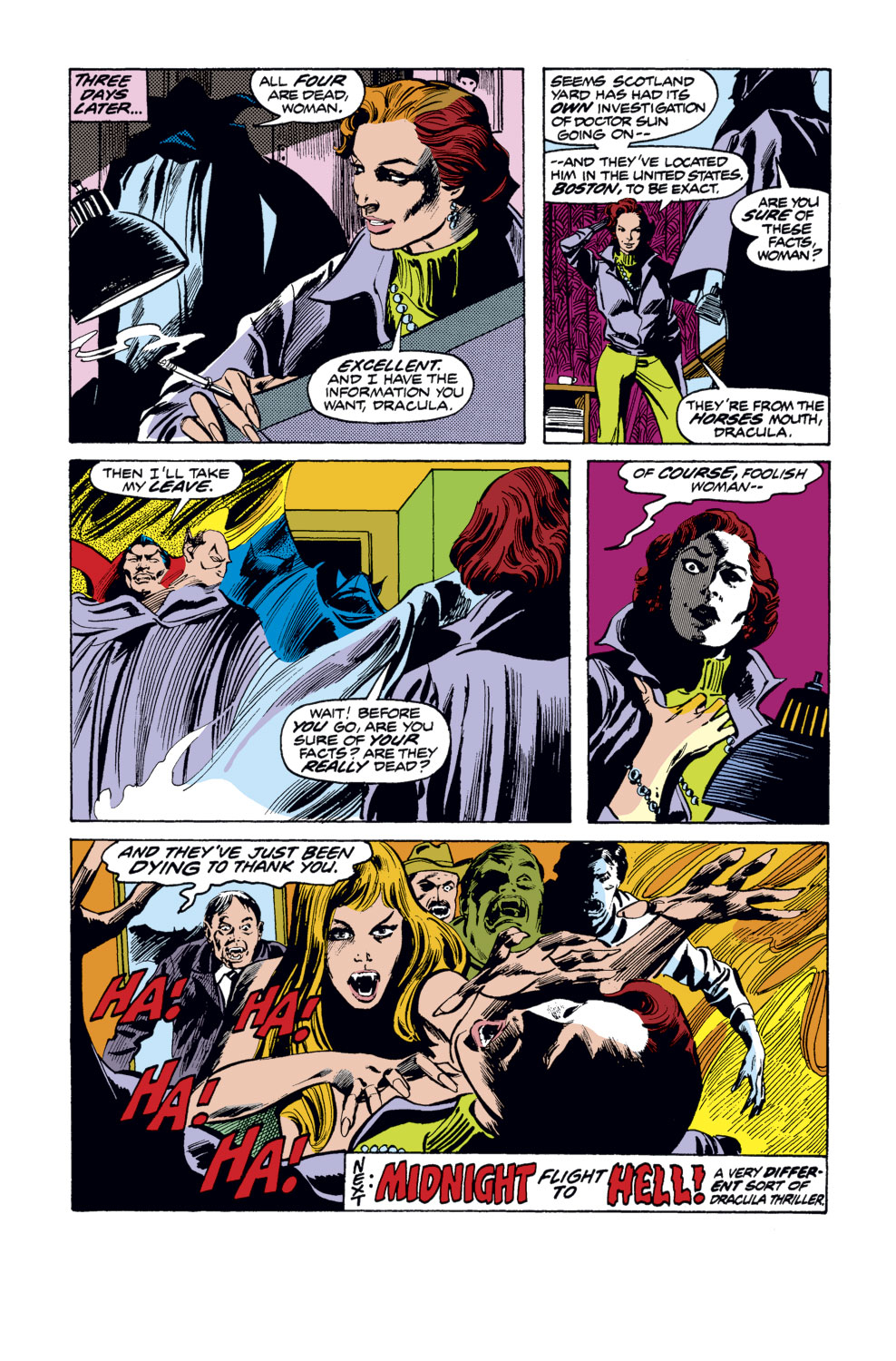 Read online Tomb of Dracula (1972) comic -  Issue #35 - 19