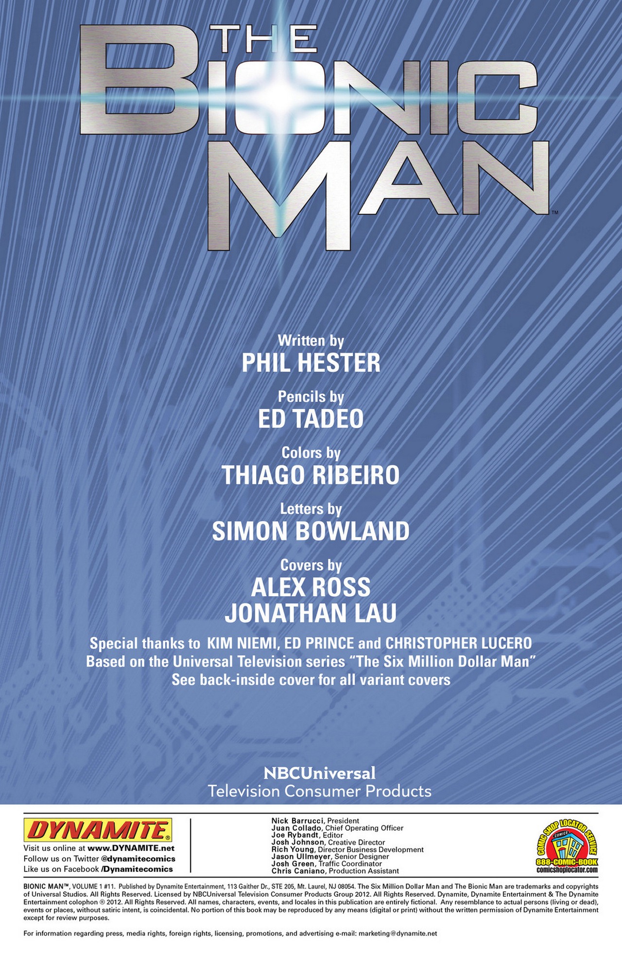 Read online Bionic Man comic -  Issue #11 - 3