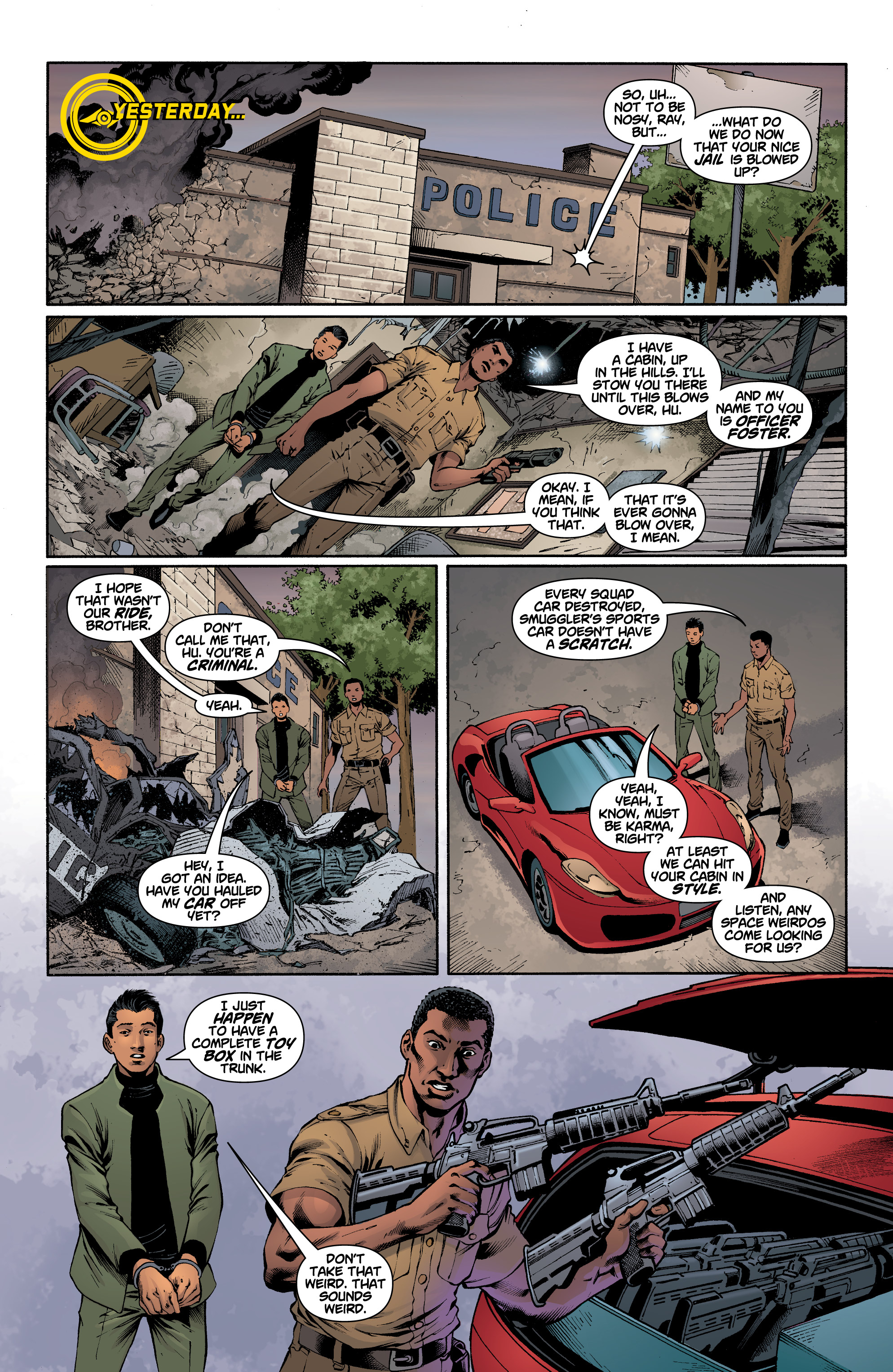 Read online Catalyst Prime: Seven Days comic -  Issue #3 - 3