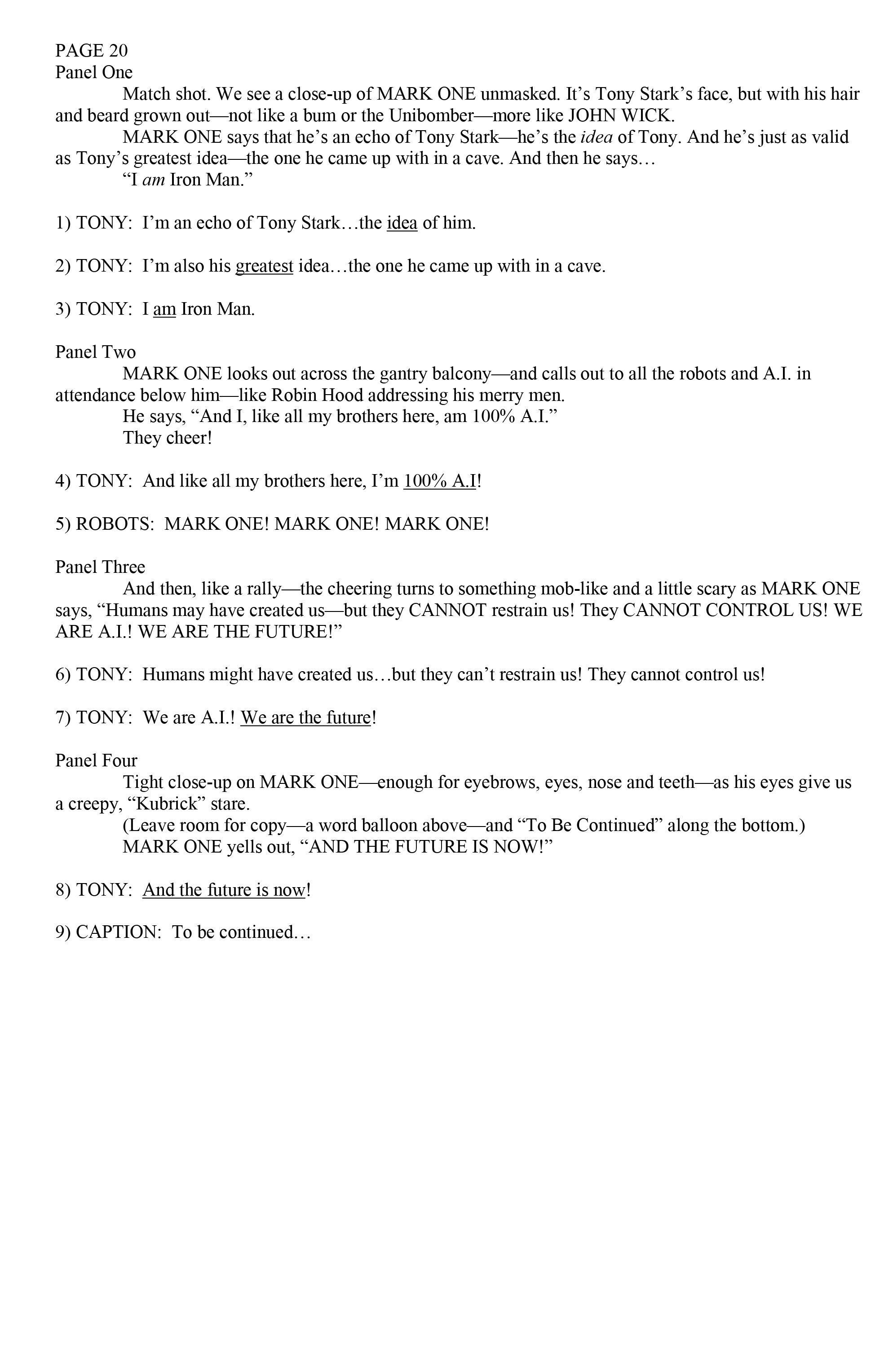 Read online Iron Man 2020 (2020) comic -  Issue # _Director's Cut - 62