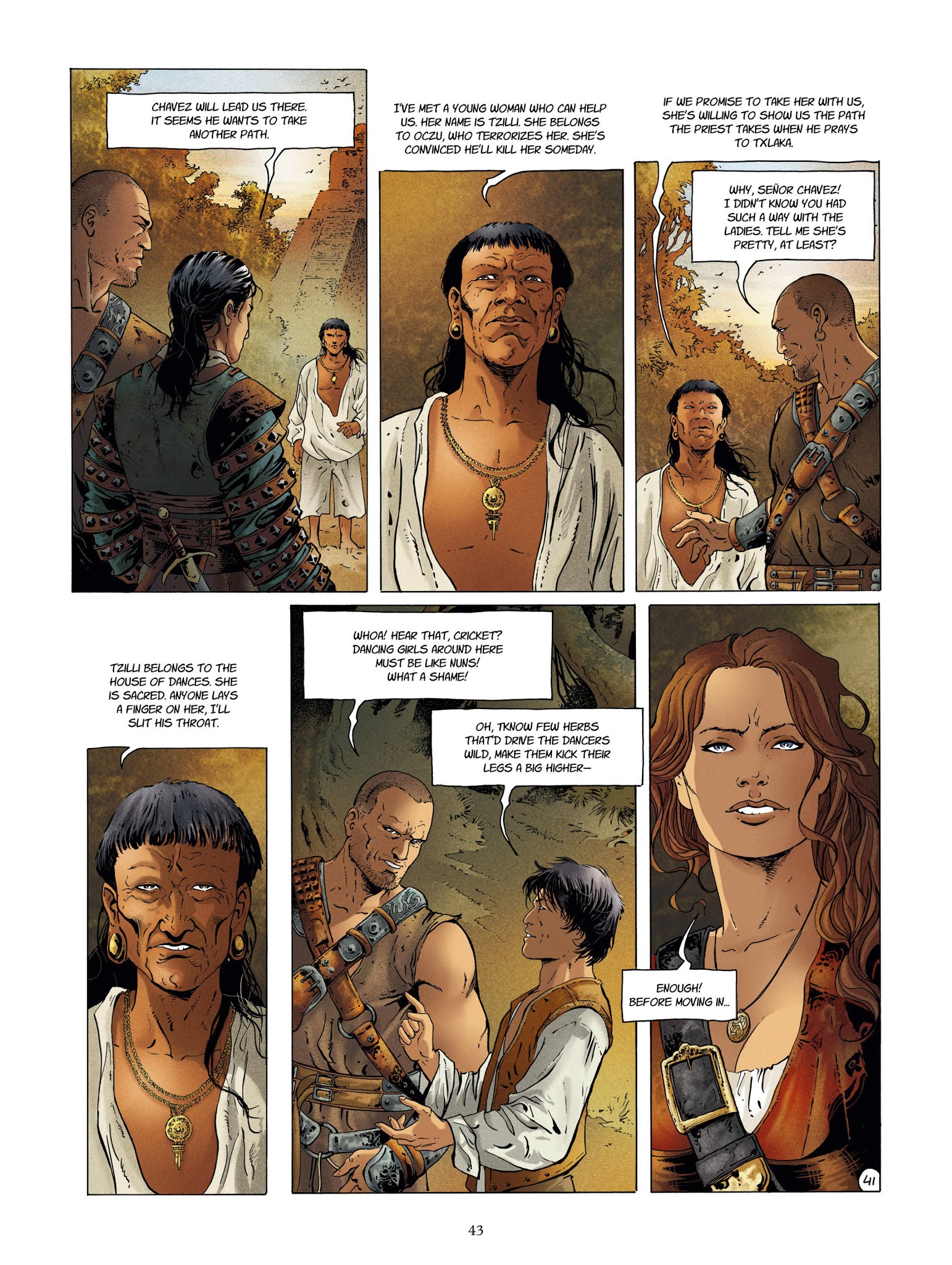Read online Conquistador comic -  Issue #1 - 44