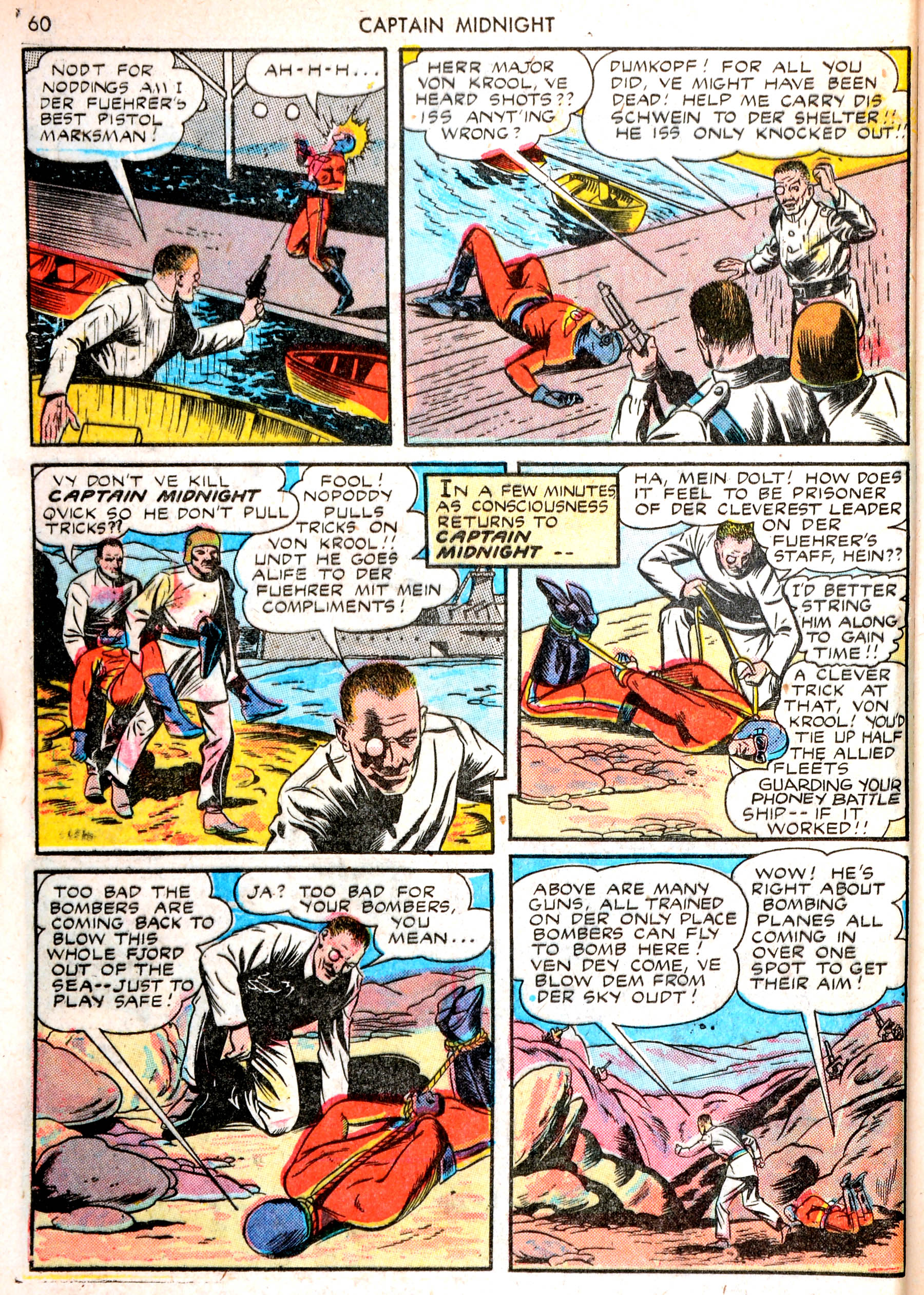 Read online Captain Midnight (1942) comic -  Issue #13 - 59