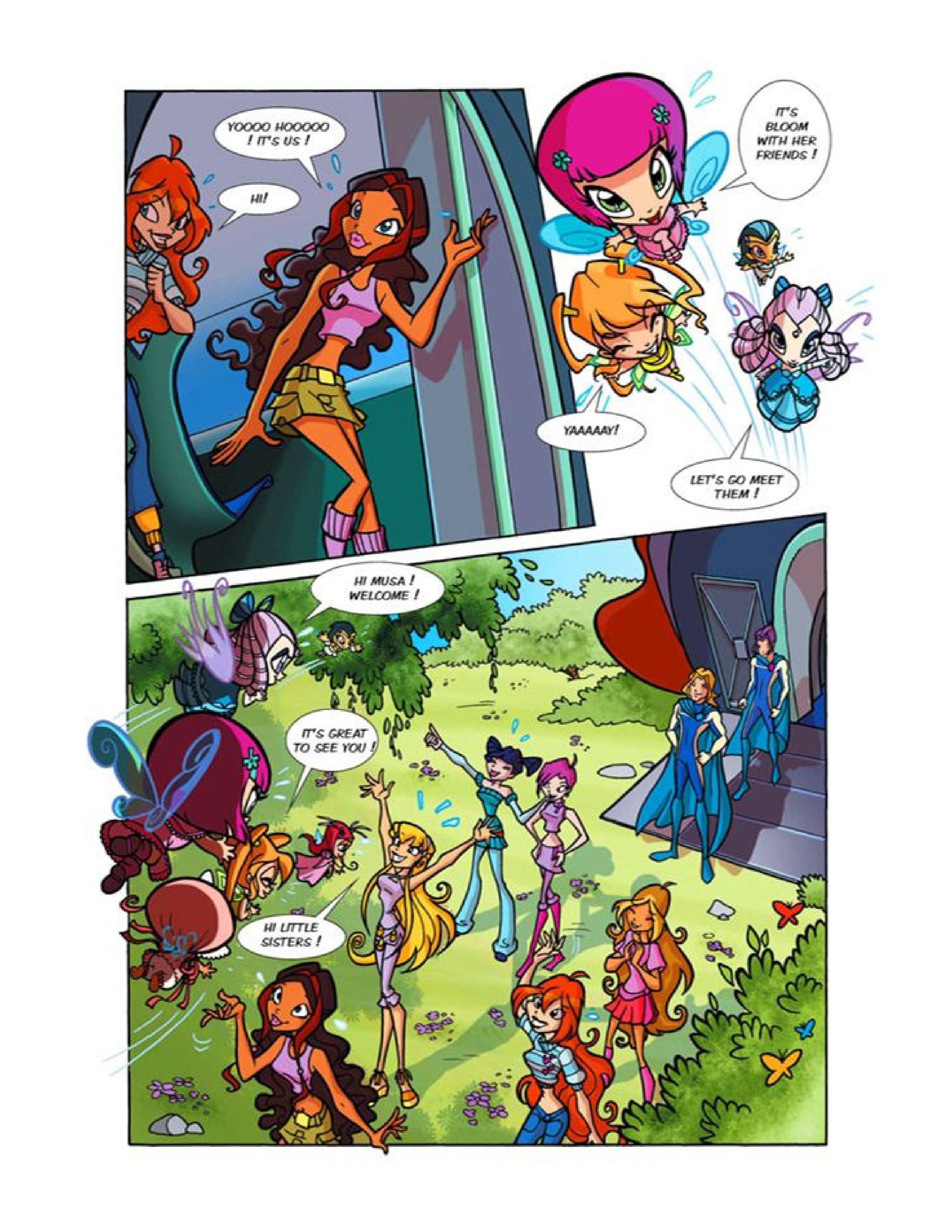 Read online Winx Club Comic comic -  Issue #19 - 24