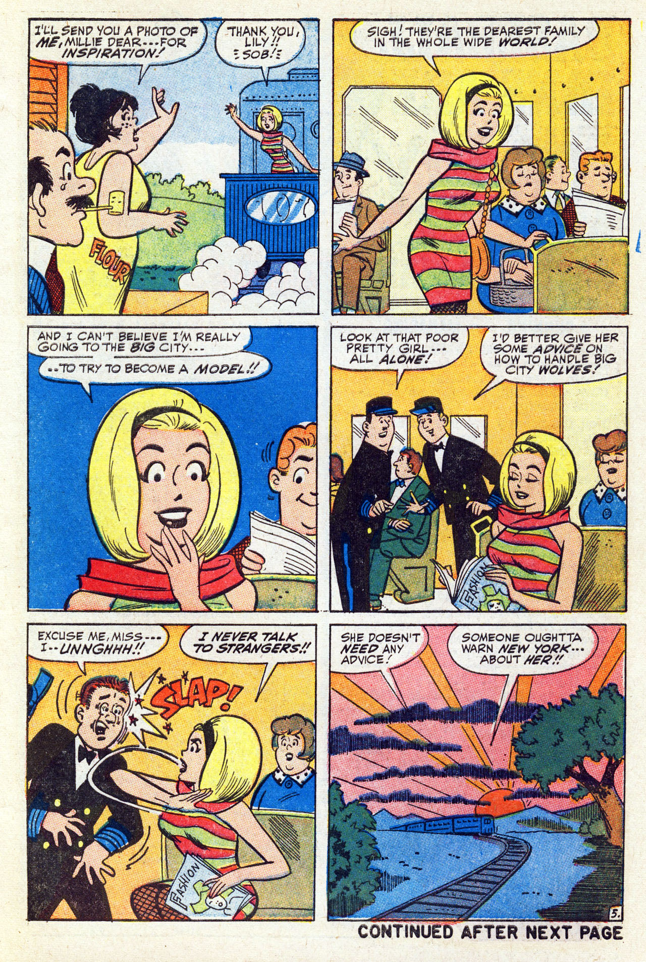 Read online Millie the Model comic -  Issue #154 - 7