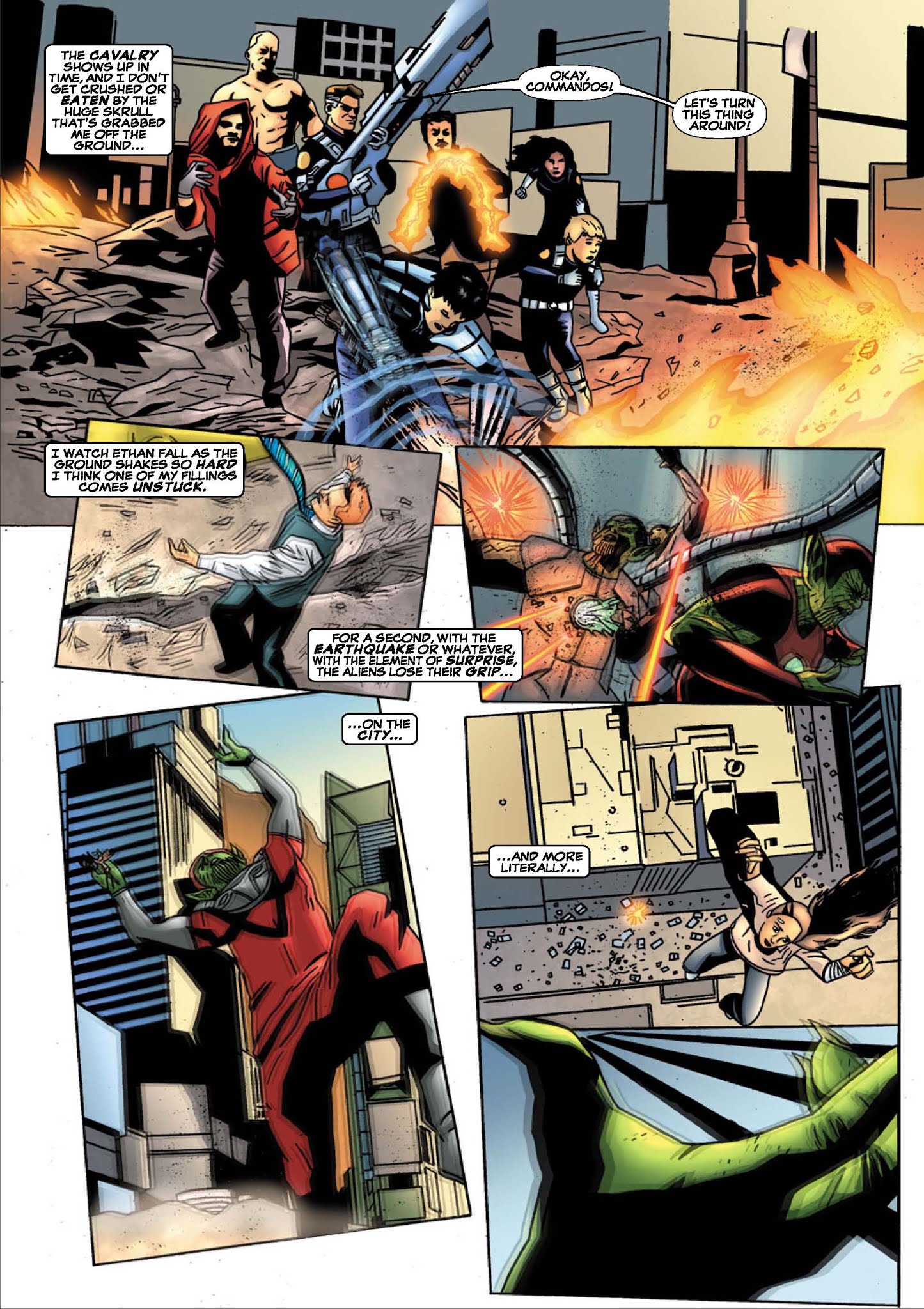 Read online Secret Invasion: Home Invasion comic -  Issue #3 - 17