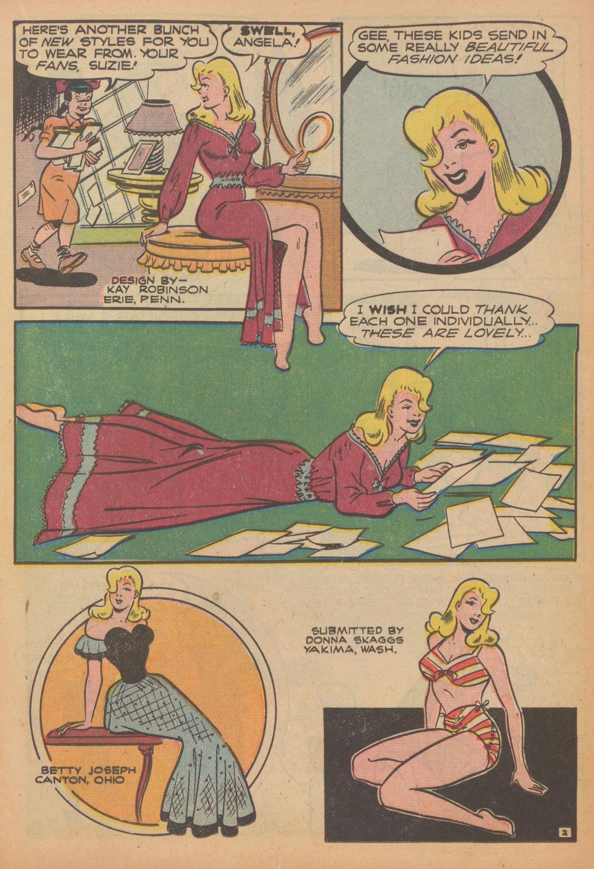 Read online Suzie Comics comic -  Issue #63 - 19