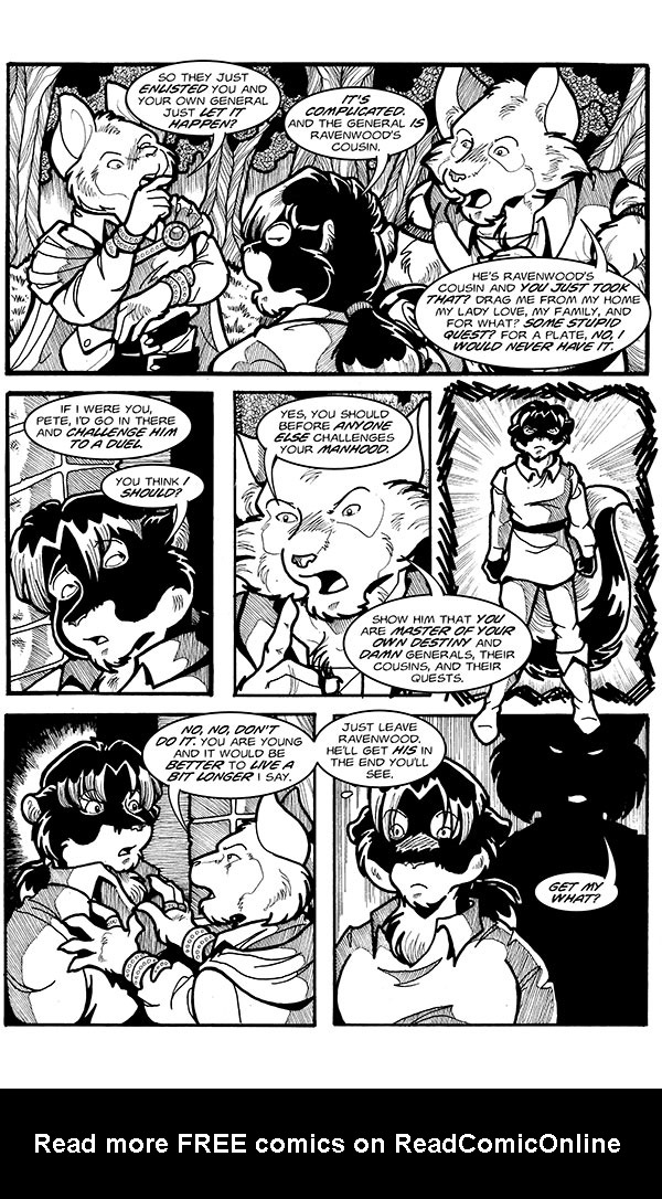 Read online Tall Tails: Thieves' Quest comic -  Issue #20 - 22