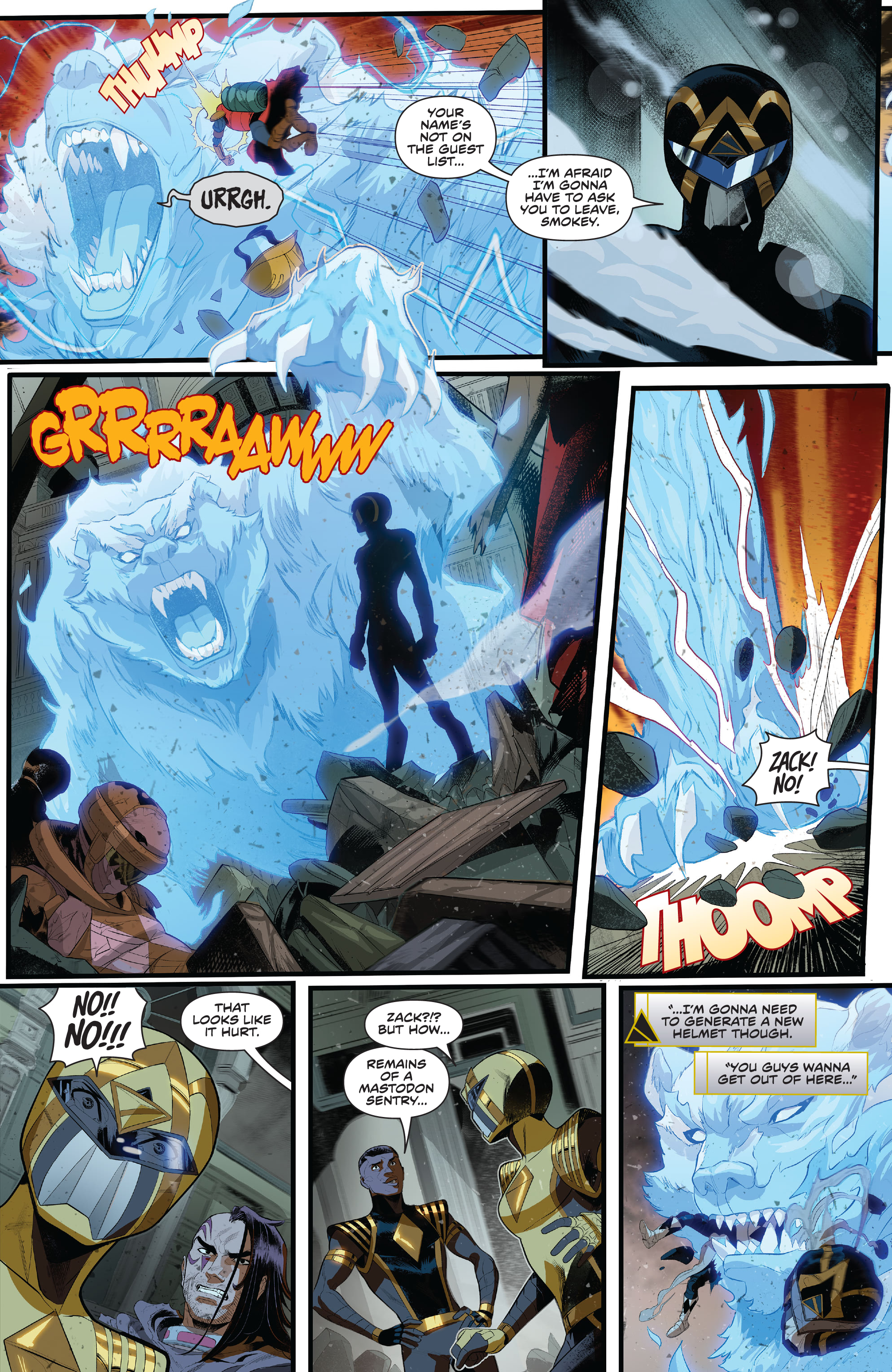 Read online Power Rangers comic -  Issue #4 - 16