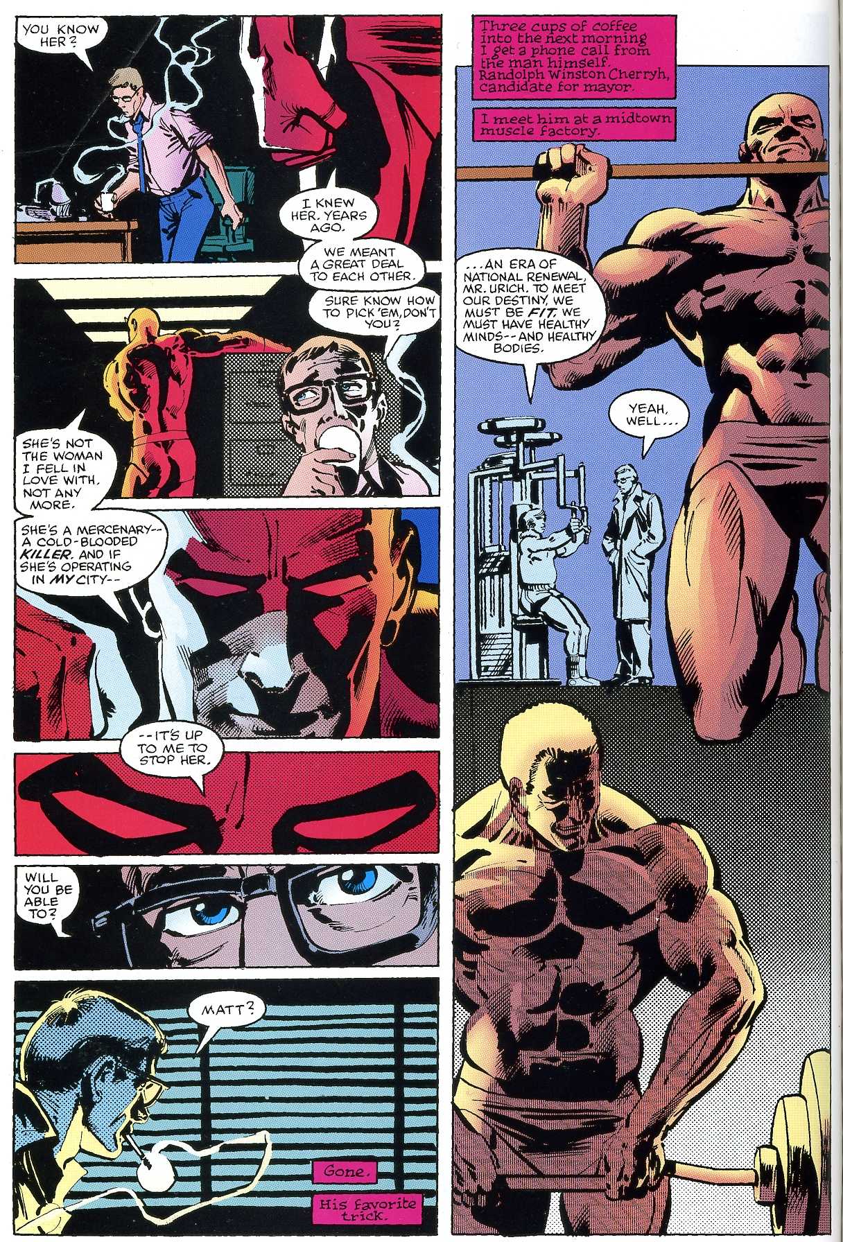 Read online Daredevil Visionaries: Frank Miller comic -  Issue # TPB 2 - 255
