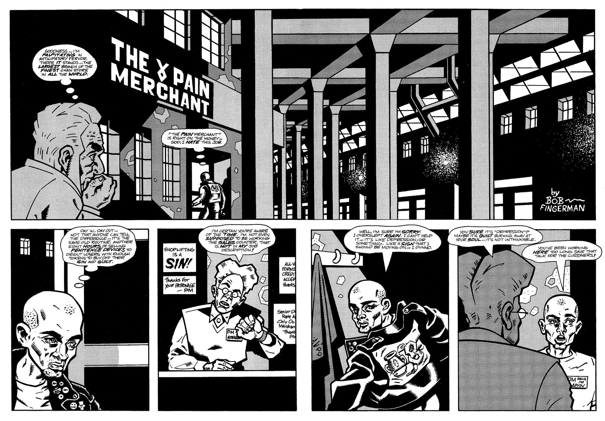 Read online Andrew Vachss' Underground comic -  Issue #2 - 4