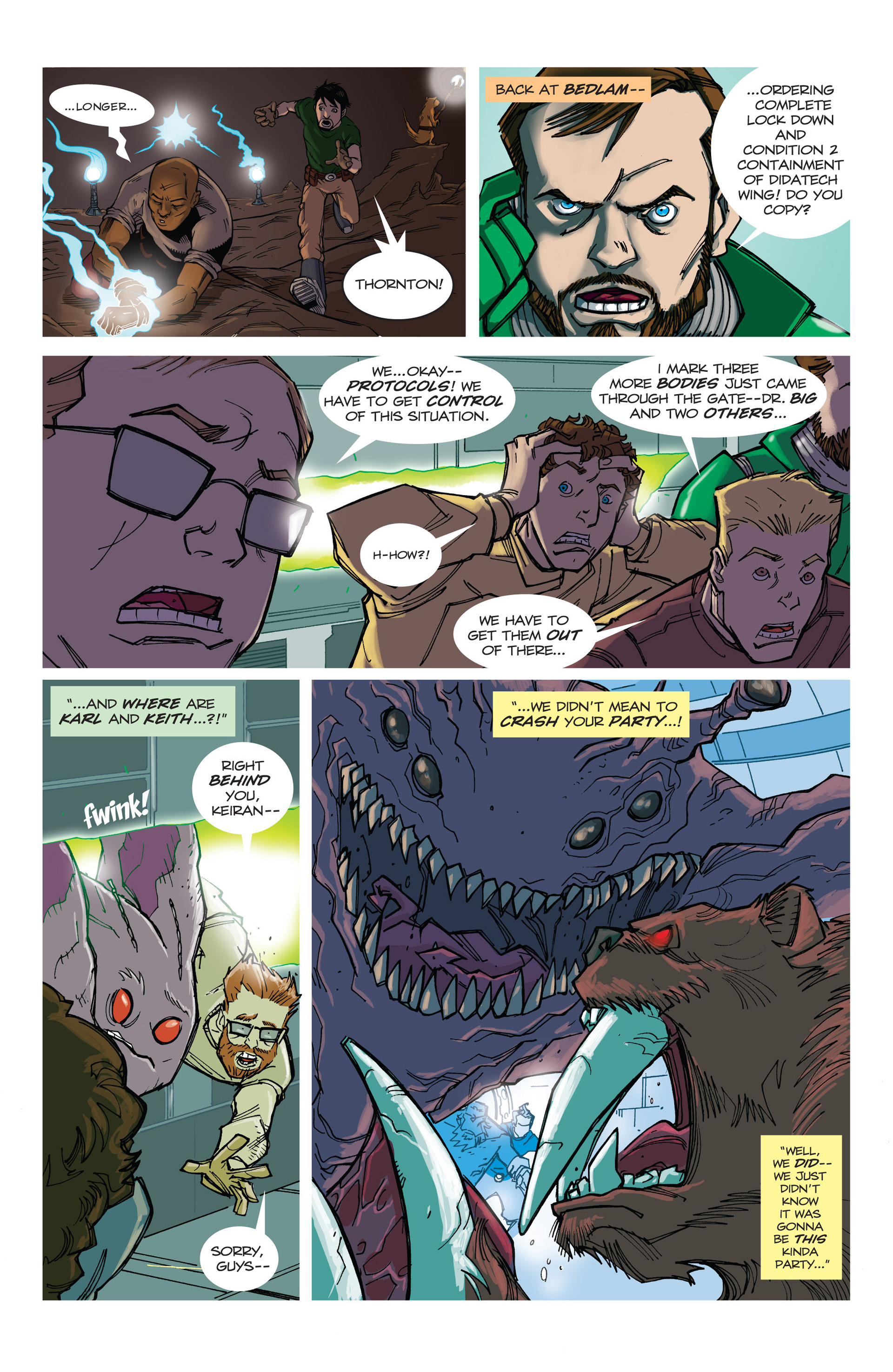 Read online The Perhapanauts: Danger Down Under! comic -  Issue #5 - 9