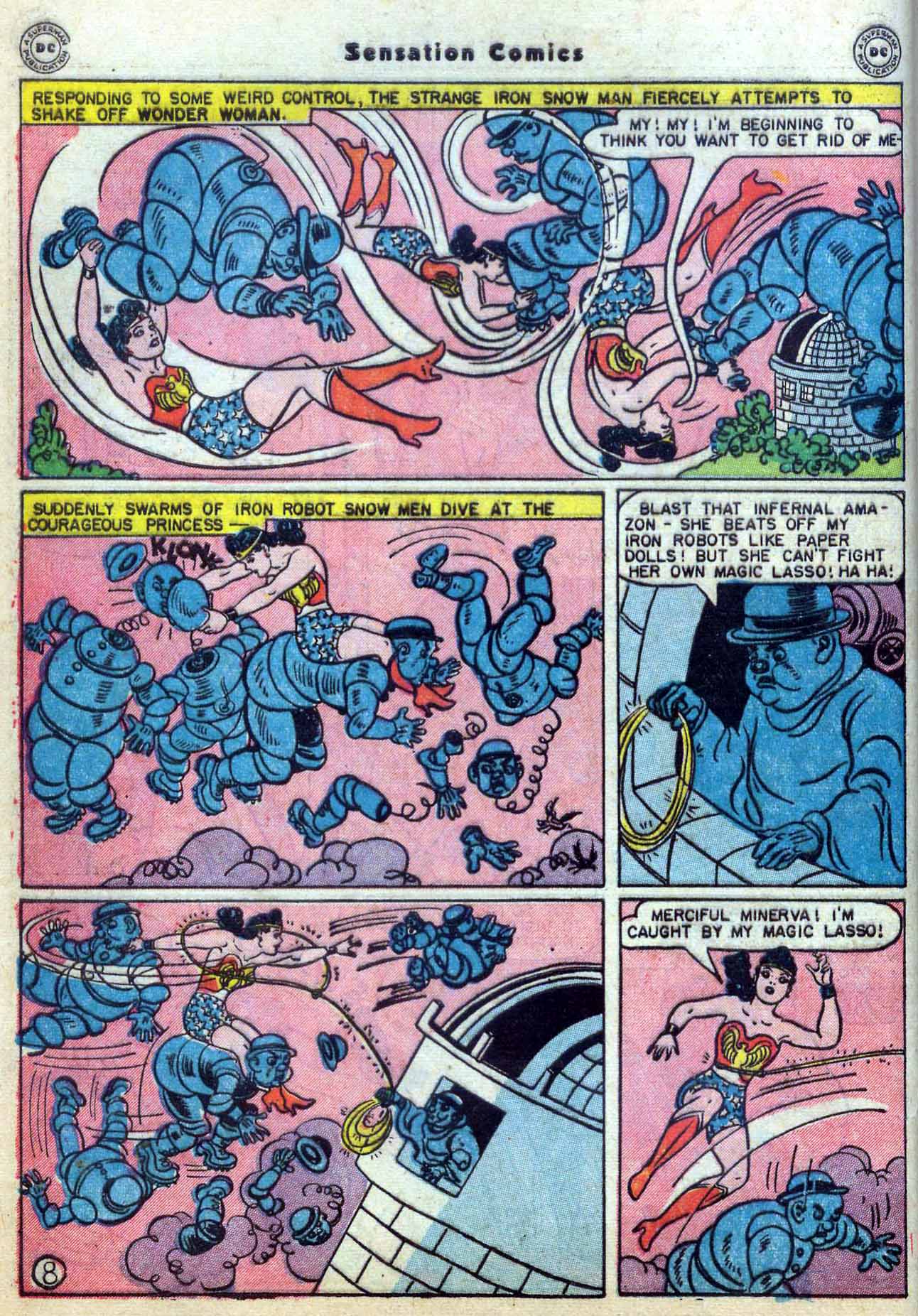 Read online Sensation (Mystery) Comics comic -  Issue #59 - 10