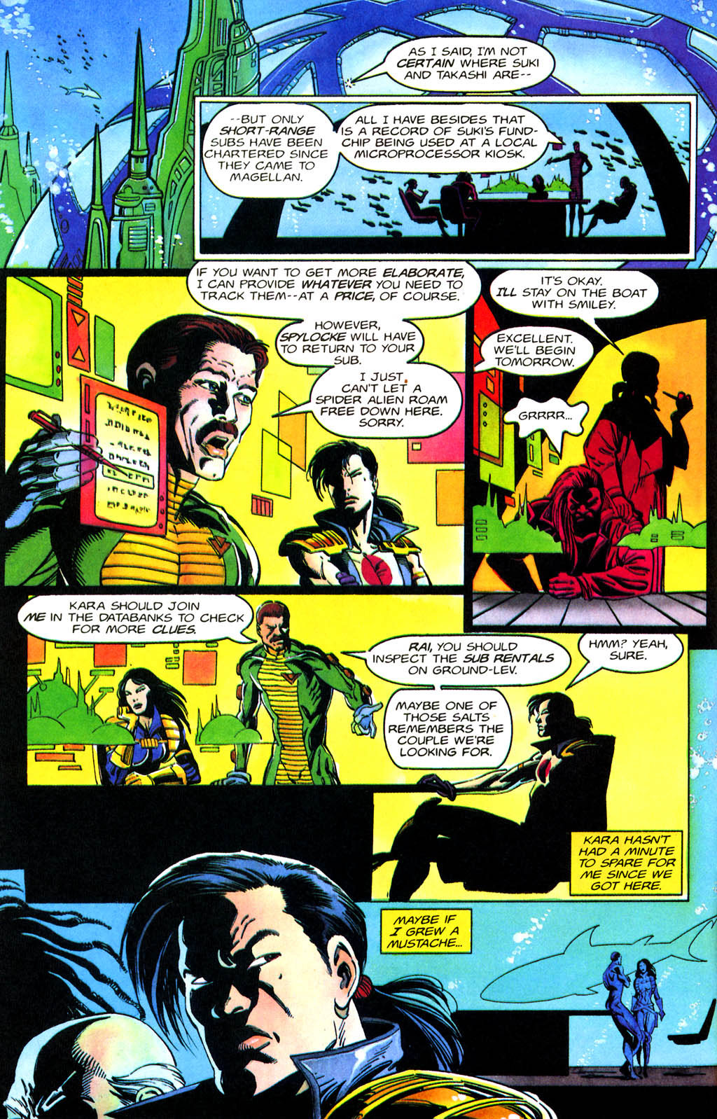 Read online Rai (1992) comic -  Issue #33 - 12