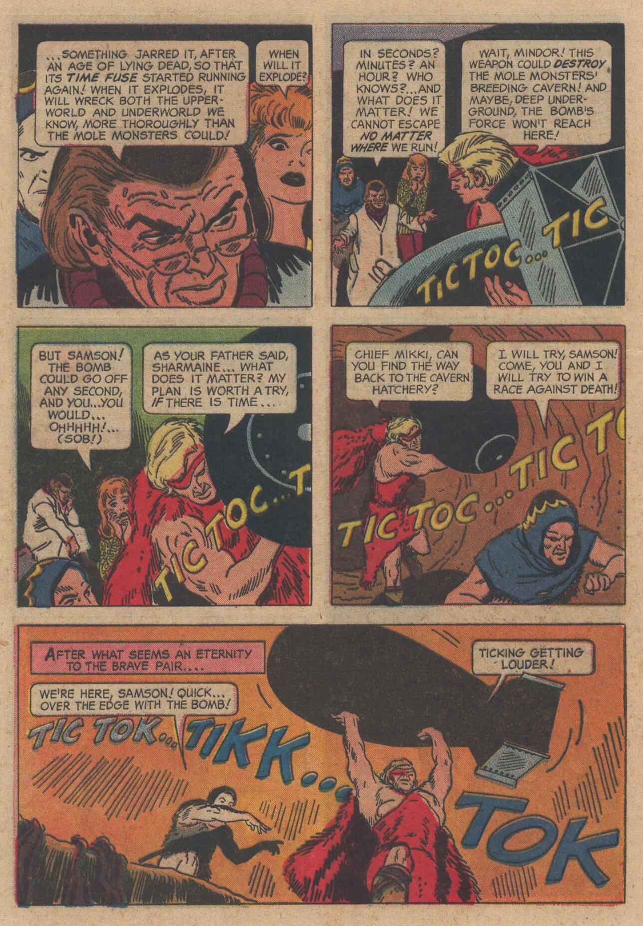 Read online Mighty Samson (1964) comic -  Issue #7 - 32