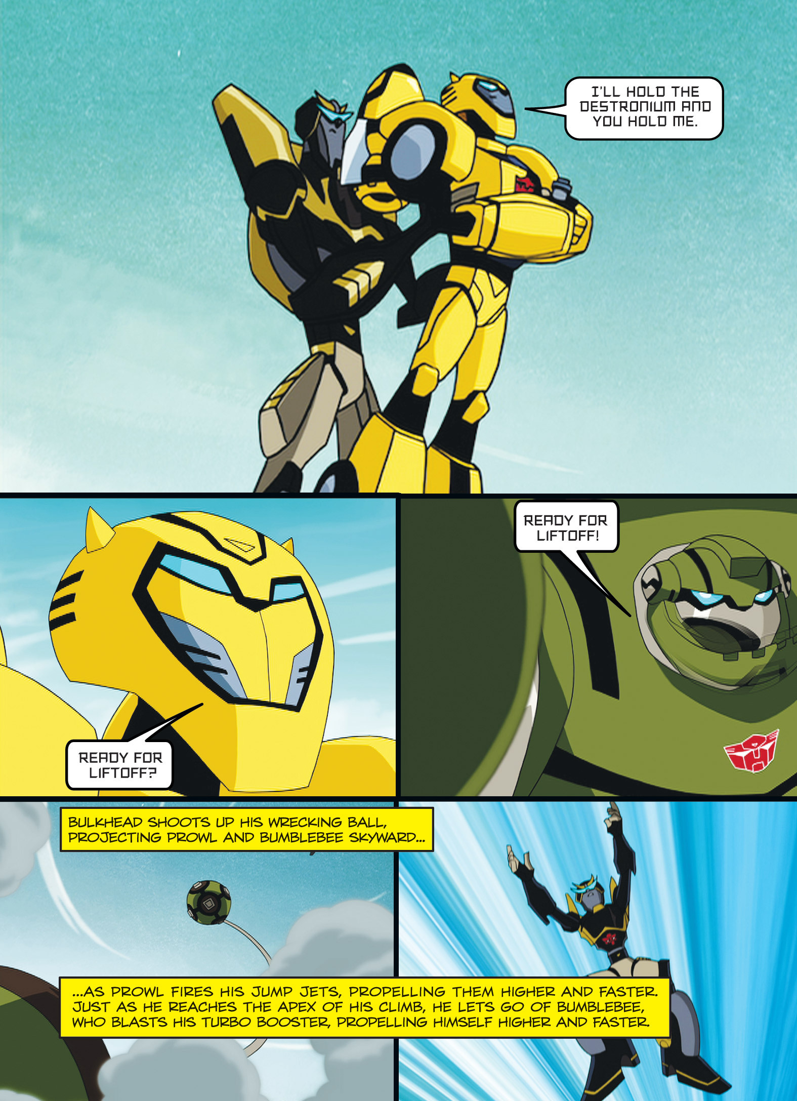 Read online Transformers Animated comic -  Issue #2 - 60