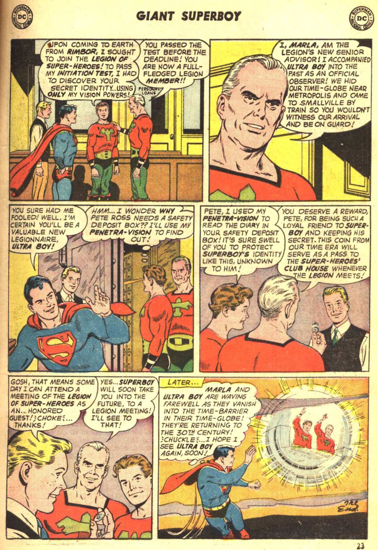 Read online Superboy (1949) comic -  Issue #147 - 23