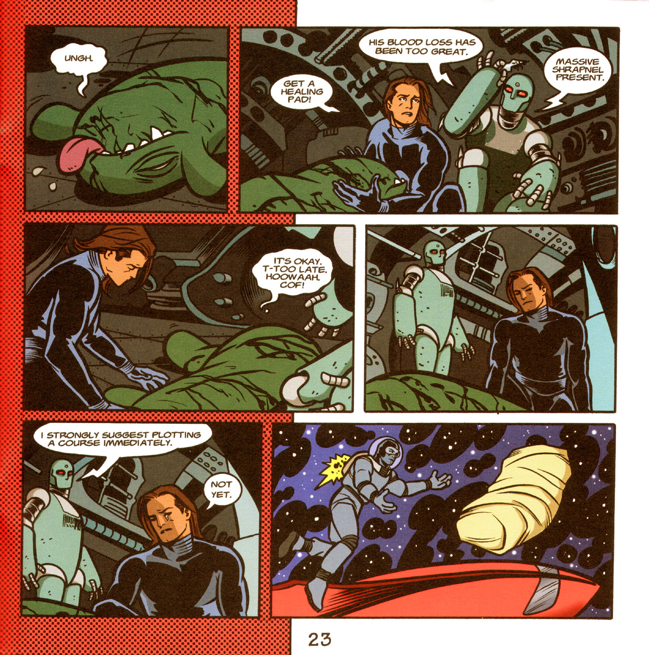 Read online Red Rocket 7 comic -  Issue #2 - 25