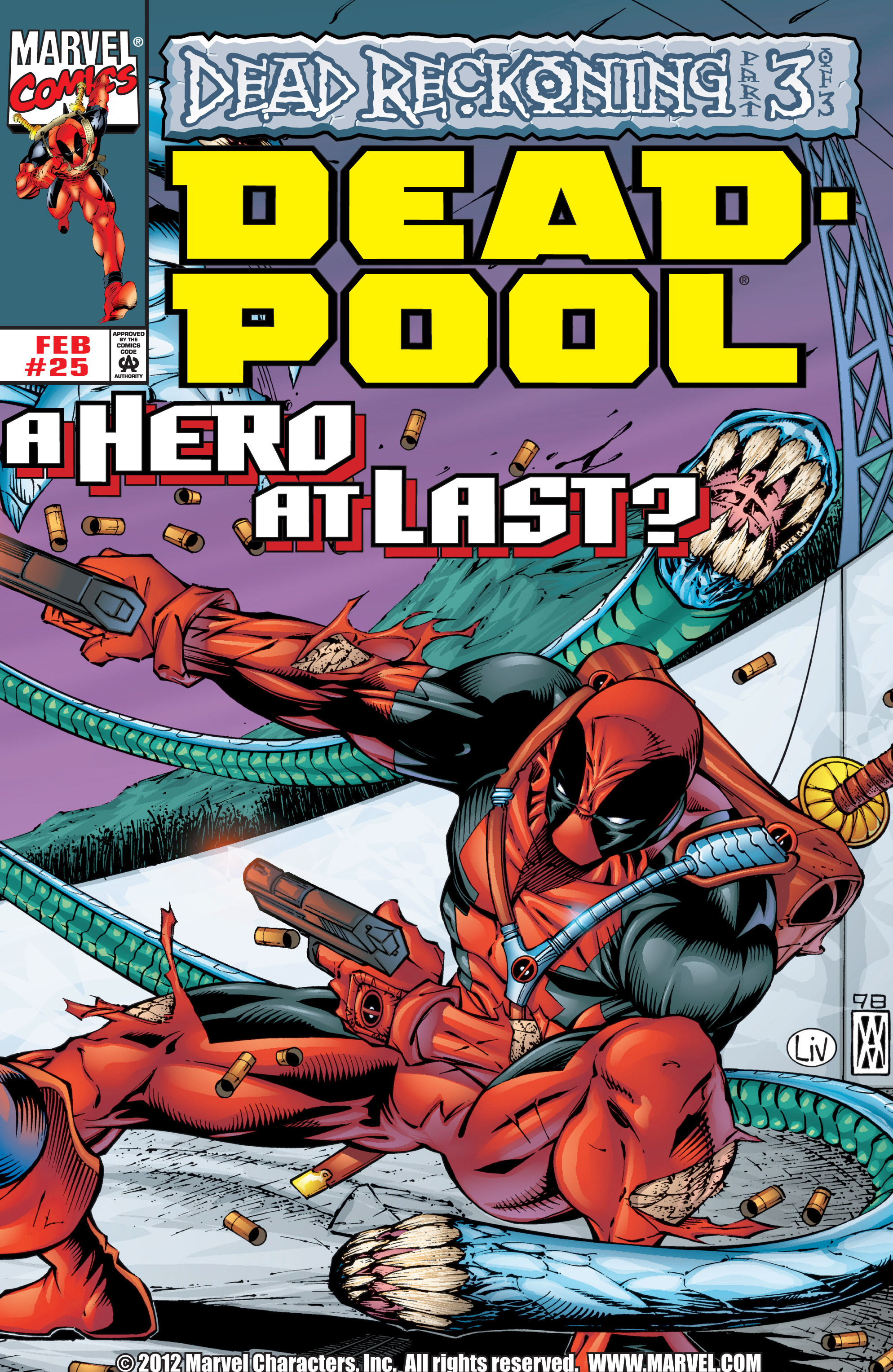 Read online Deadpool (1997) comic -  Issue #25 - 1