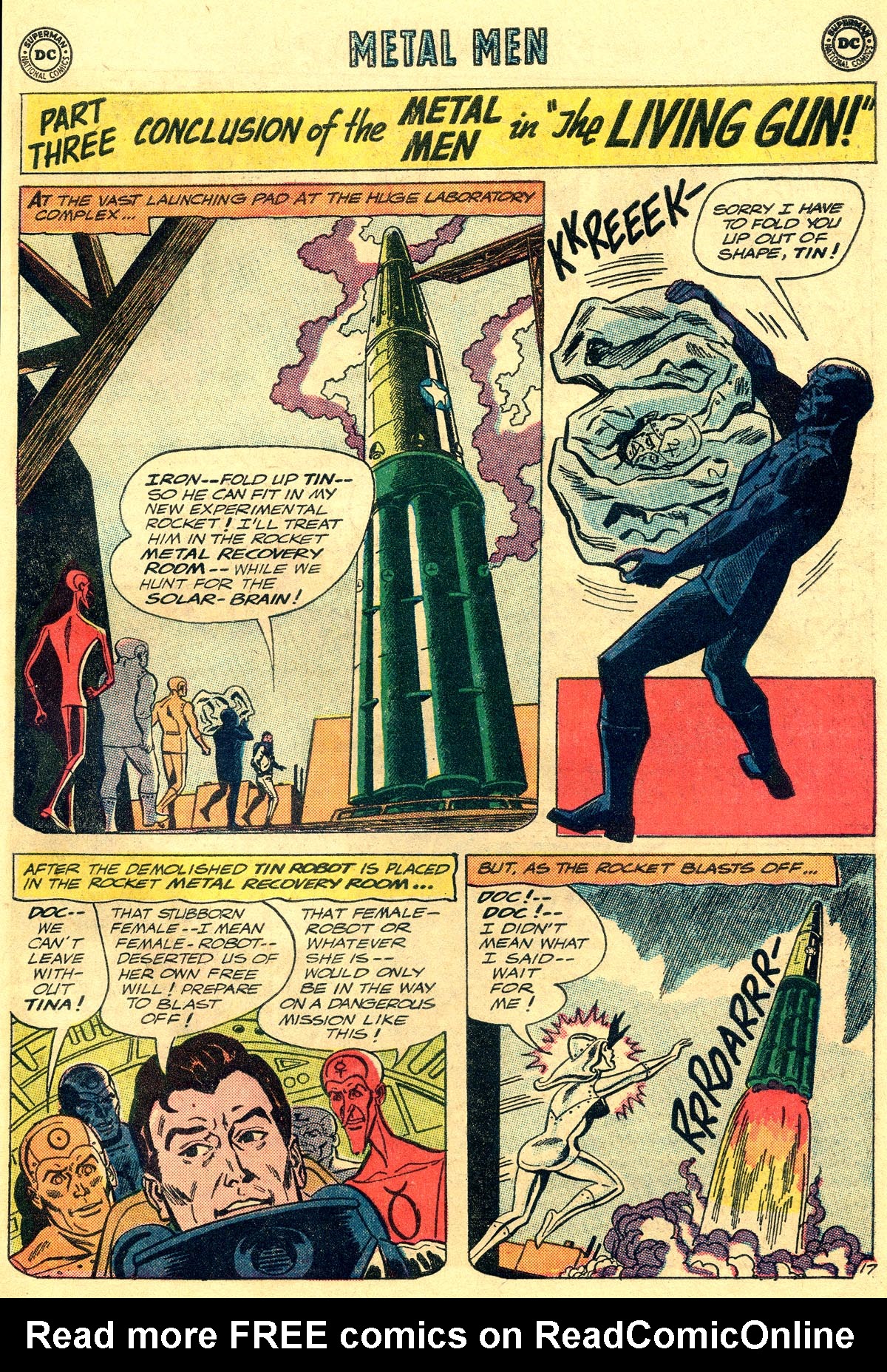 Read online Metal Men (1963) comic -  Issue #7 - 23